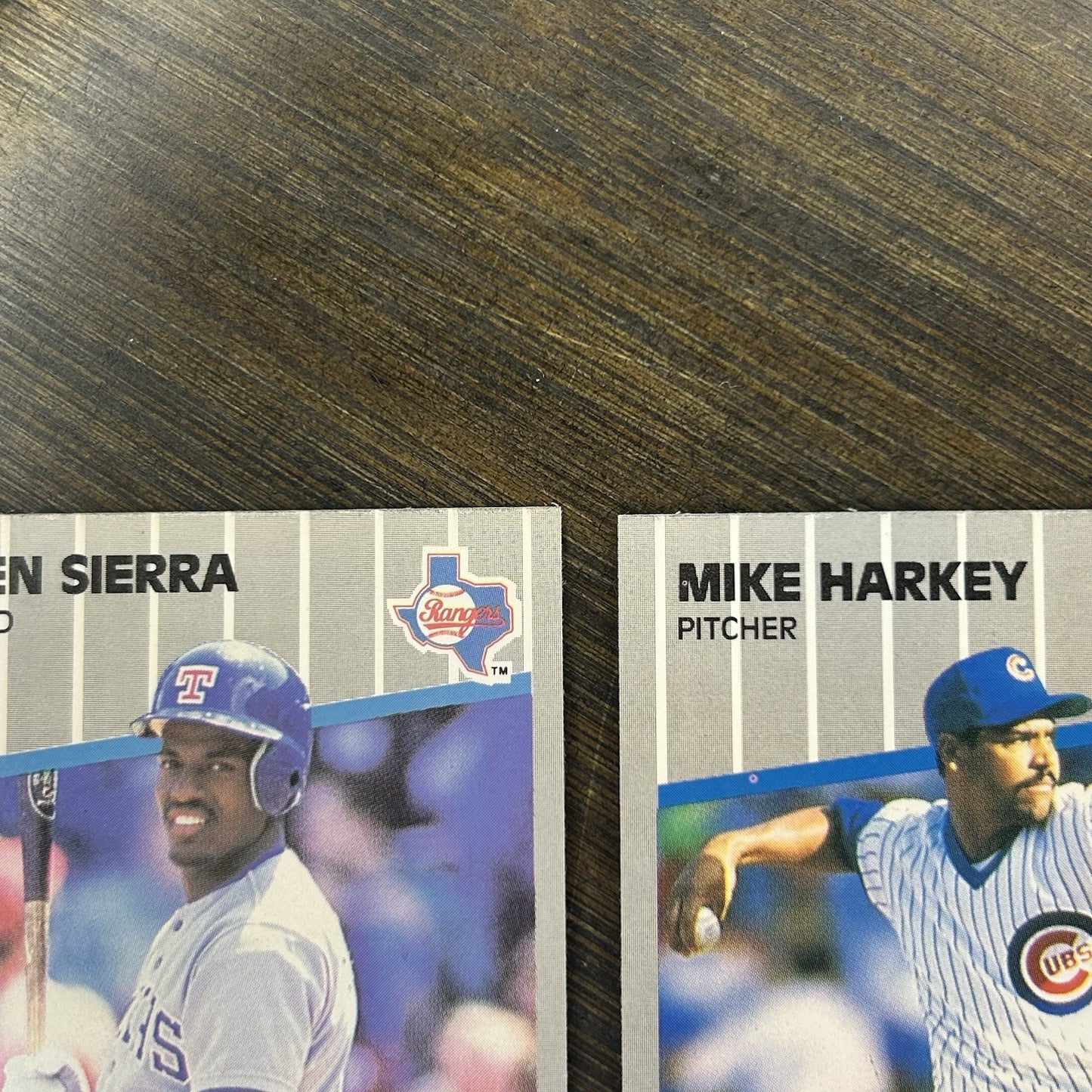 1989 Fleer #532, #427, #606 Baseball Trading Cards Lot Of (3)3