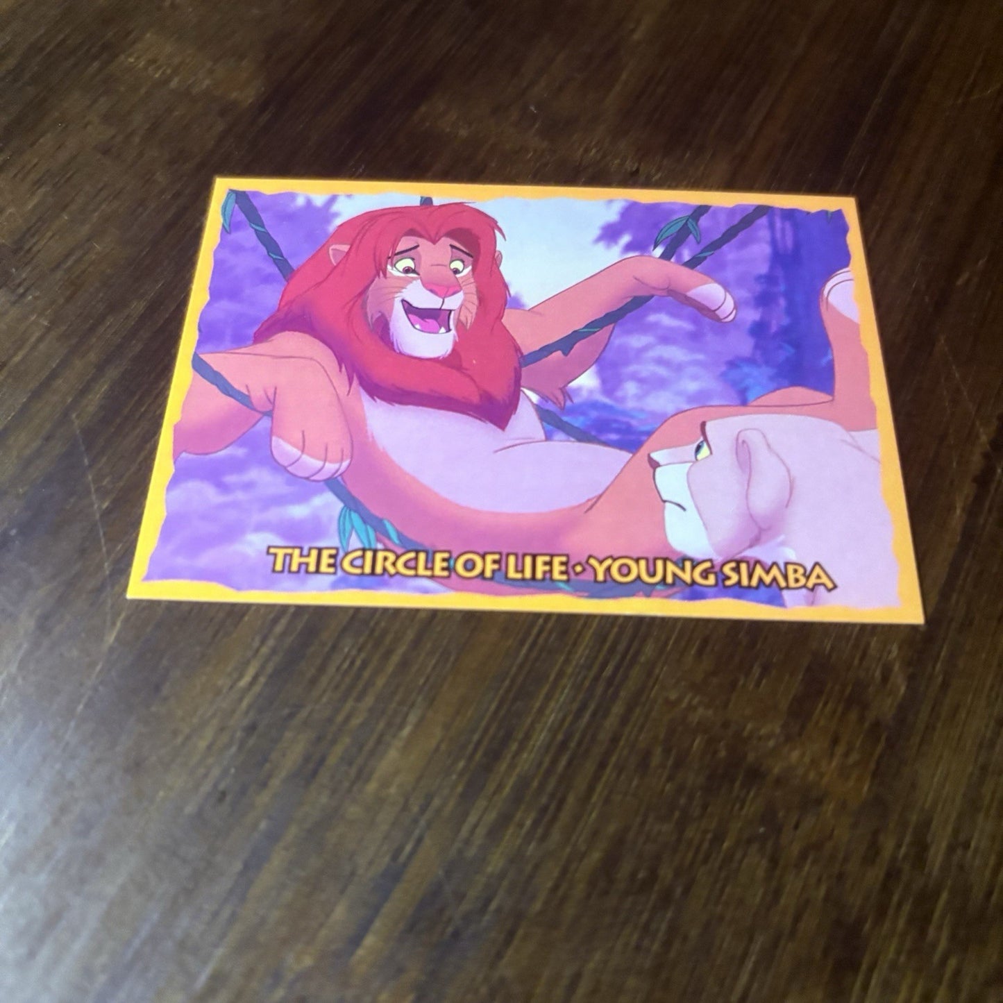 1994 SkyBox The Lion King Series 1 & 2 #79 The Circle of Life - Young Simba6