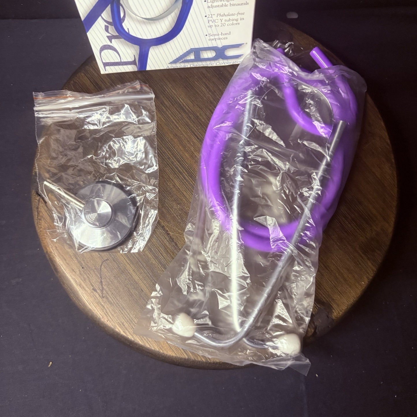 (Lot Of 5) ProScope 660LV Stethoscope Lavender Size 31.5” For Blood Pressure NEW6