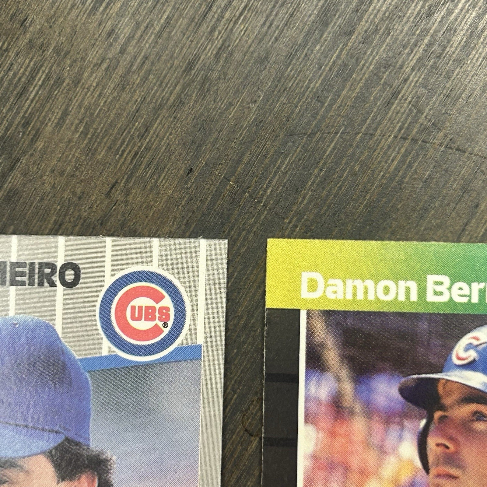 1989 (3) Cubs Cards Mike Harkey Rookie Score, Damon Berry Hill, Rafael Palmeiro3