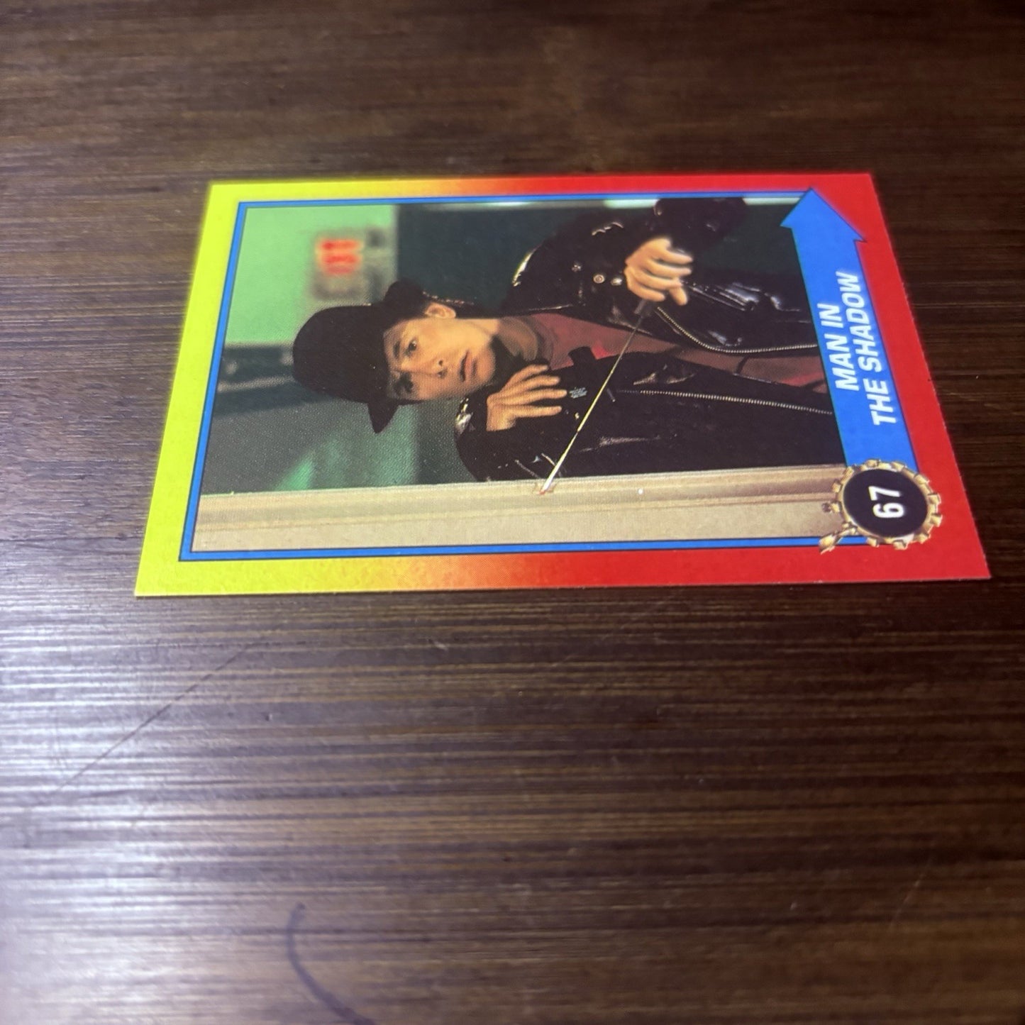 1989 Topps Back to the Future #67 "Man In the Shadow" High Grade Trading Card9