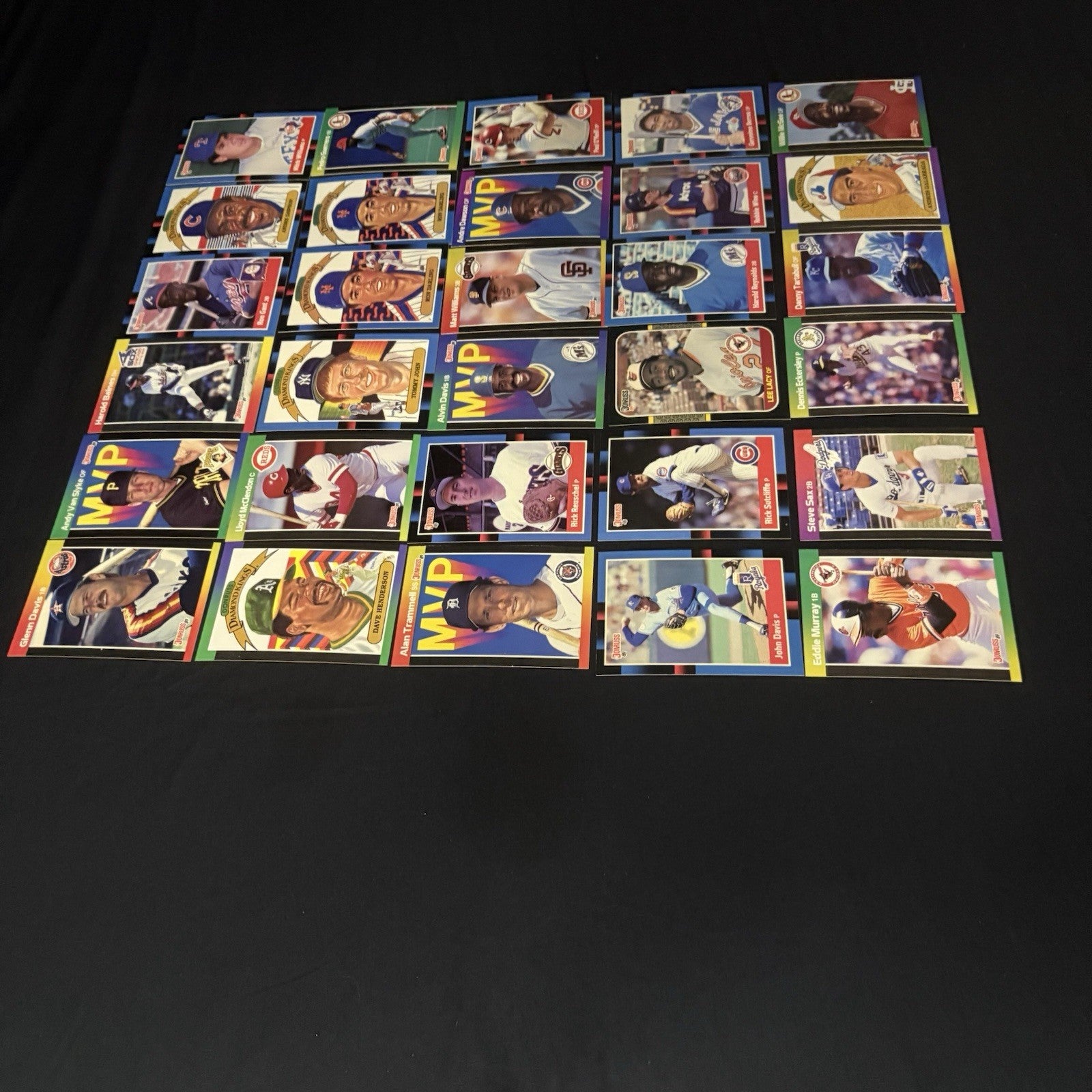 1988 Donruss Baseball Lot Of (30) Cards All High Grade See Photos10