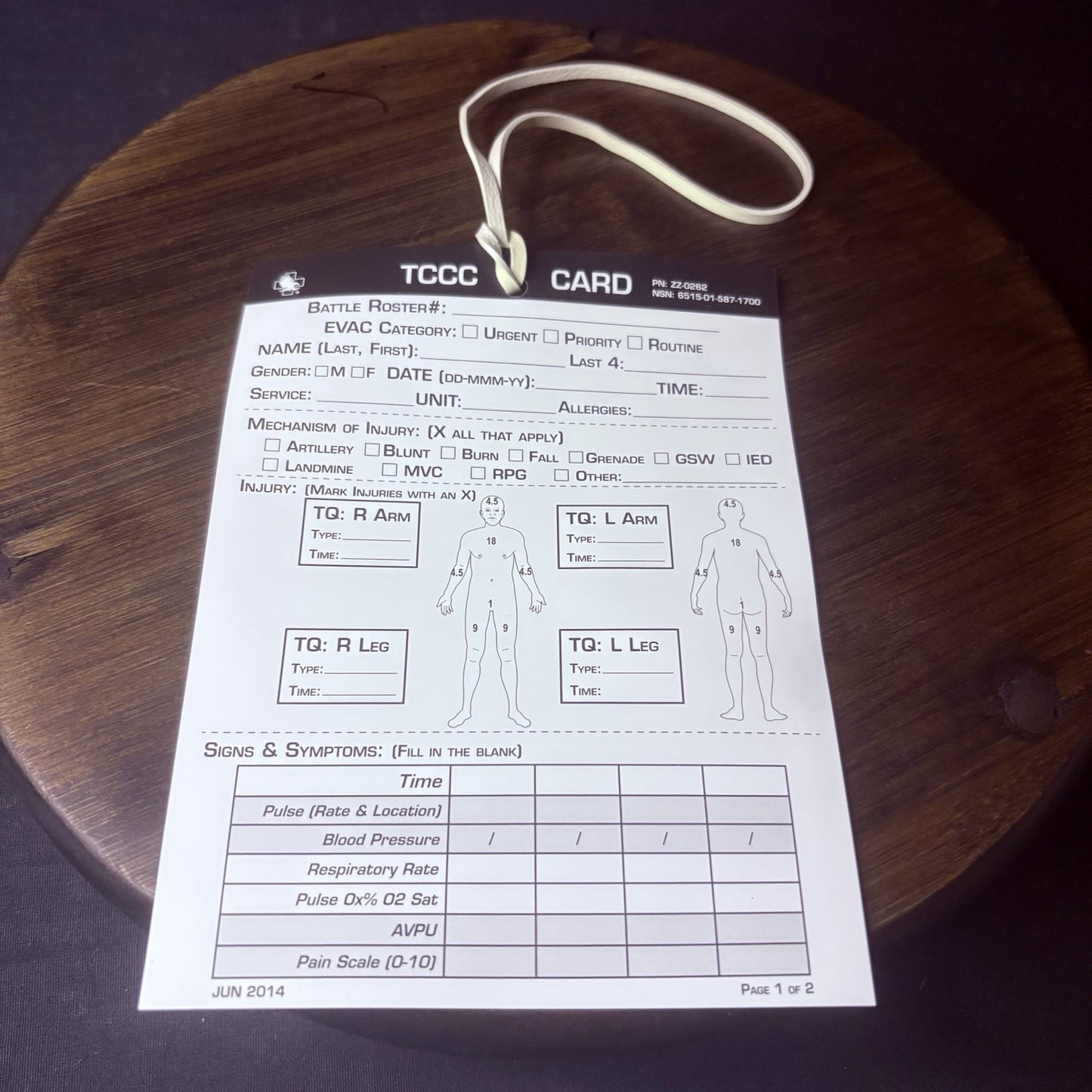 (15 Pack) NAR NORTH AMERICAN RESCUE COMBAT CASUALTY CARDS IFAK MEDIC MILITARY5