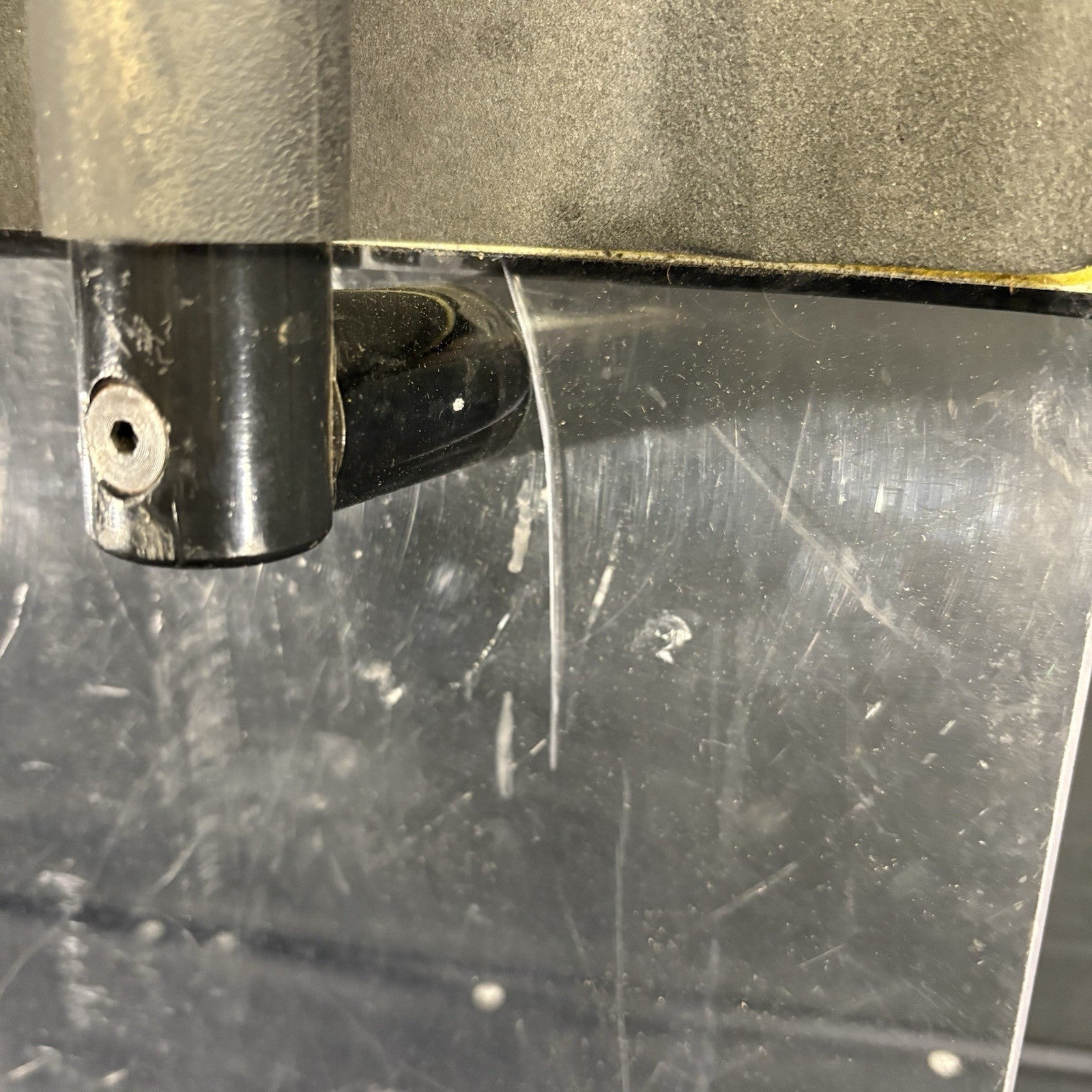 AETCO Police Riot Shield U.S.A. Made With Small Crack10