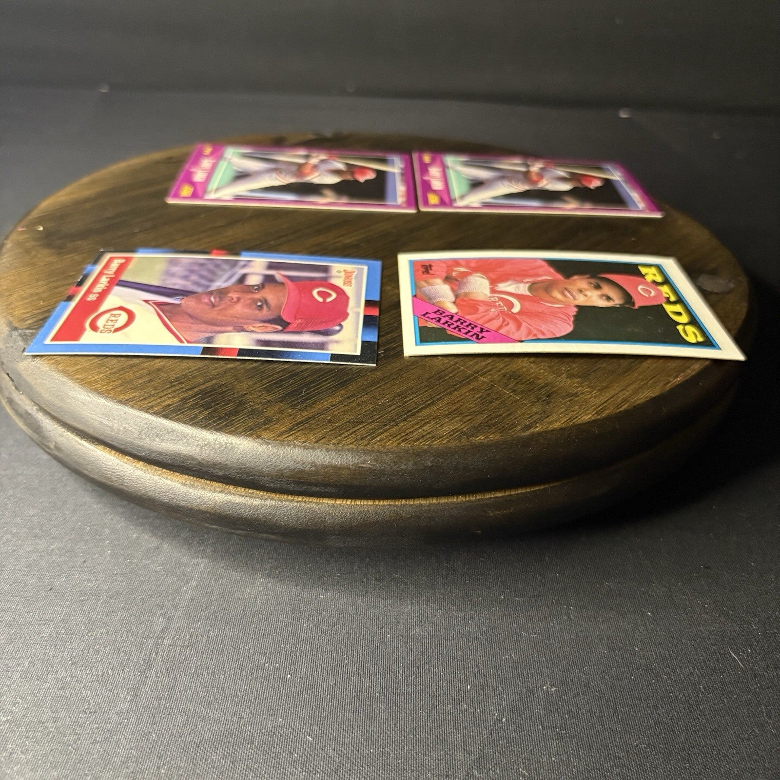 1988 Barry Larkin (4) Card Lot Score (#72) Donruss (#492) Topps(#102) High Grade11