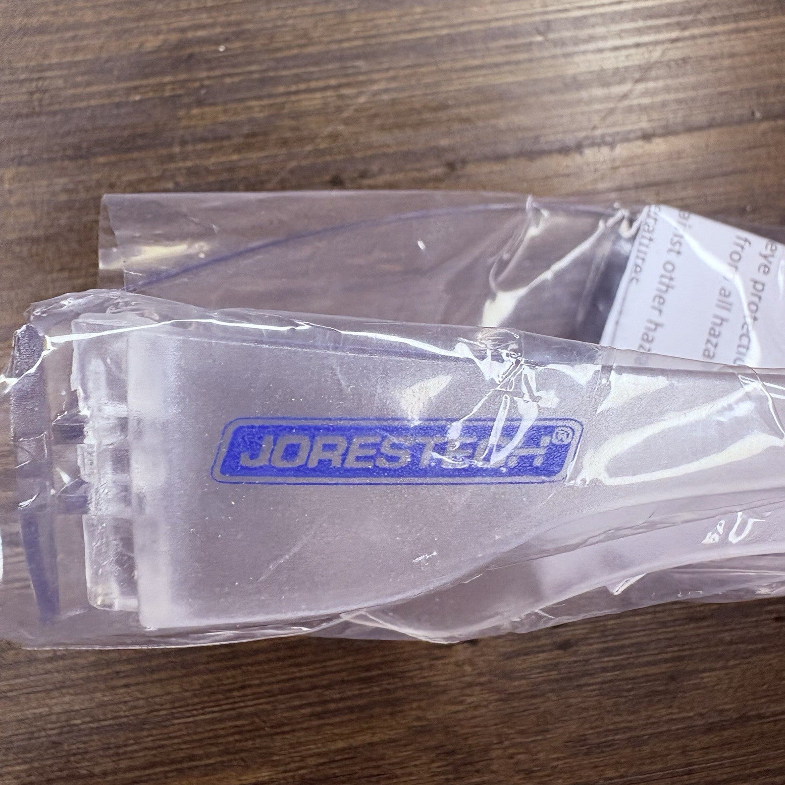 Jorestech Crystal Clear Lens Color Temple Safety Glasses One Size Z87.17