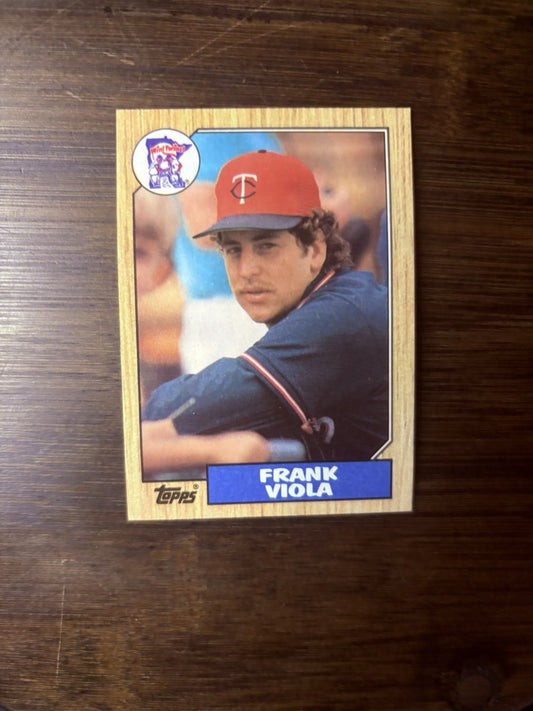 1987 Topps #310 Frank Viola  High Grade See Photos0