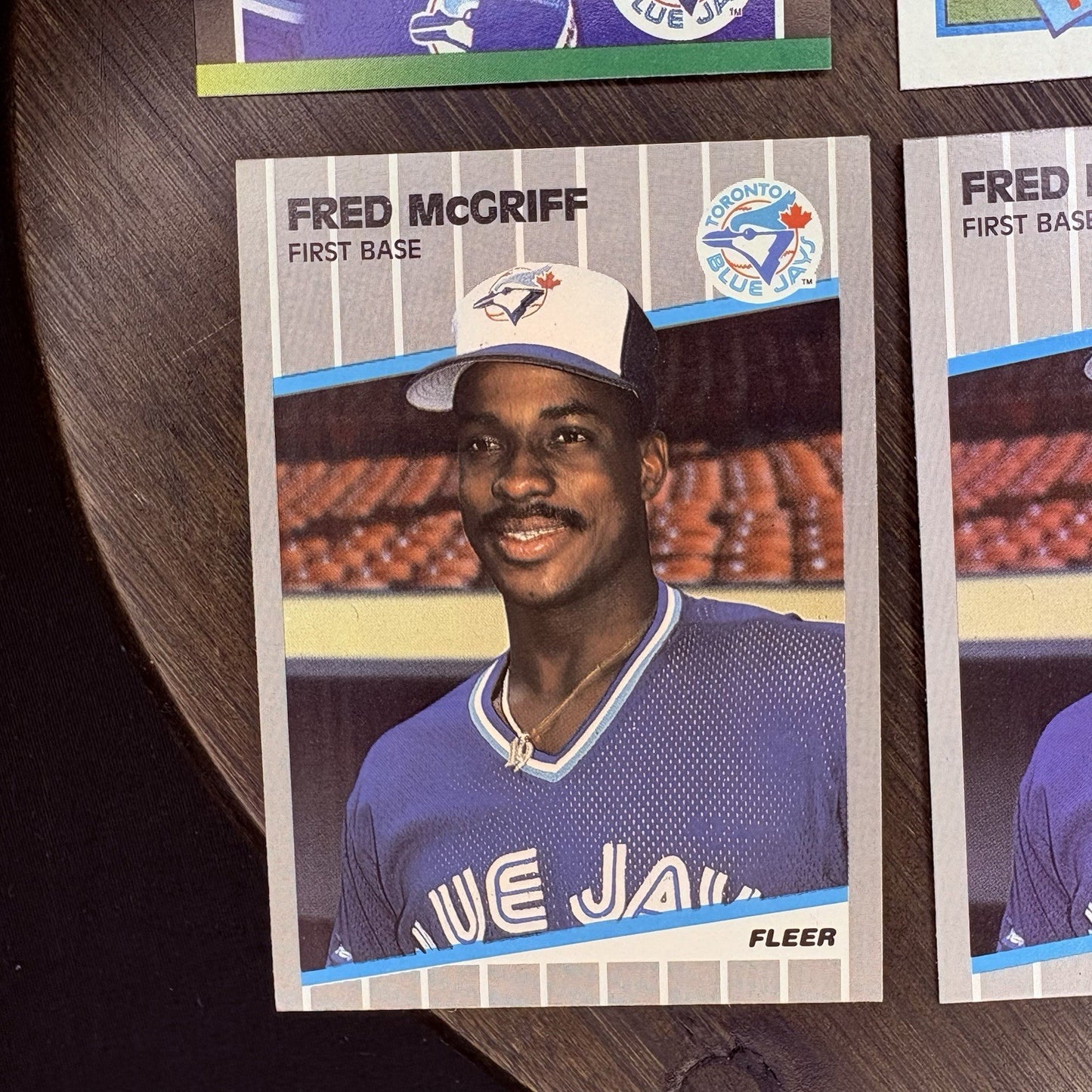 1989 Fred Mcgriff (Lot Of 6) Trading Cards BC19, #240, #745 HIGH GRADE2