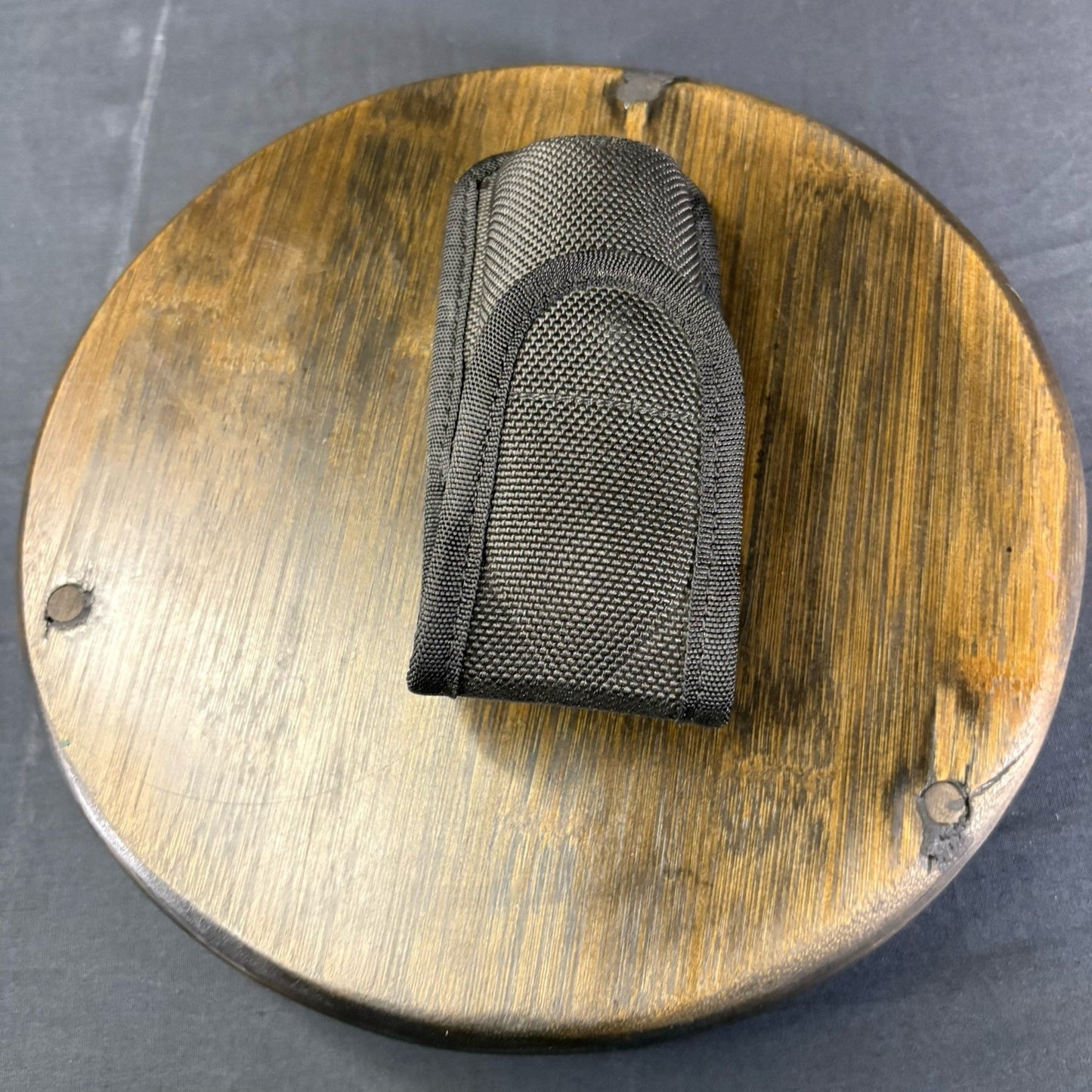 Bianchi  7307 Series AccuMold Mace/Pepper Spray Holder Small Black Hidden Snap3