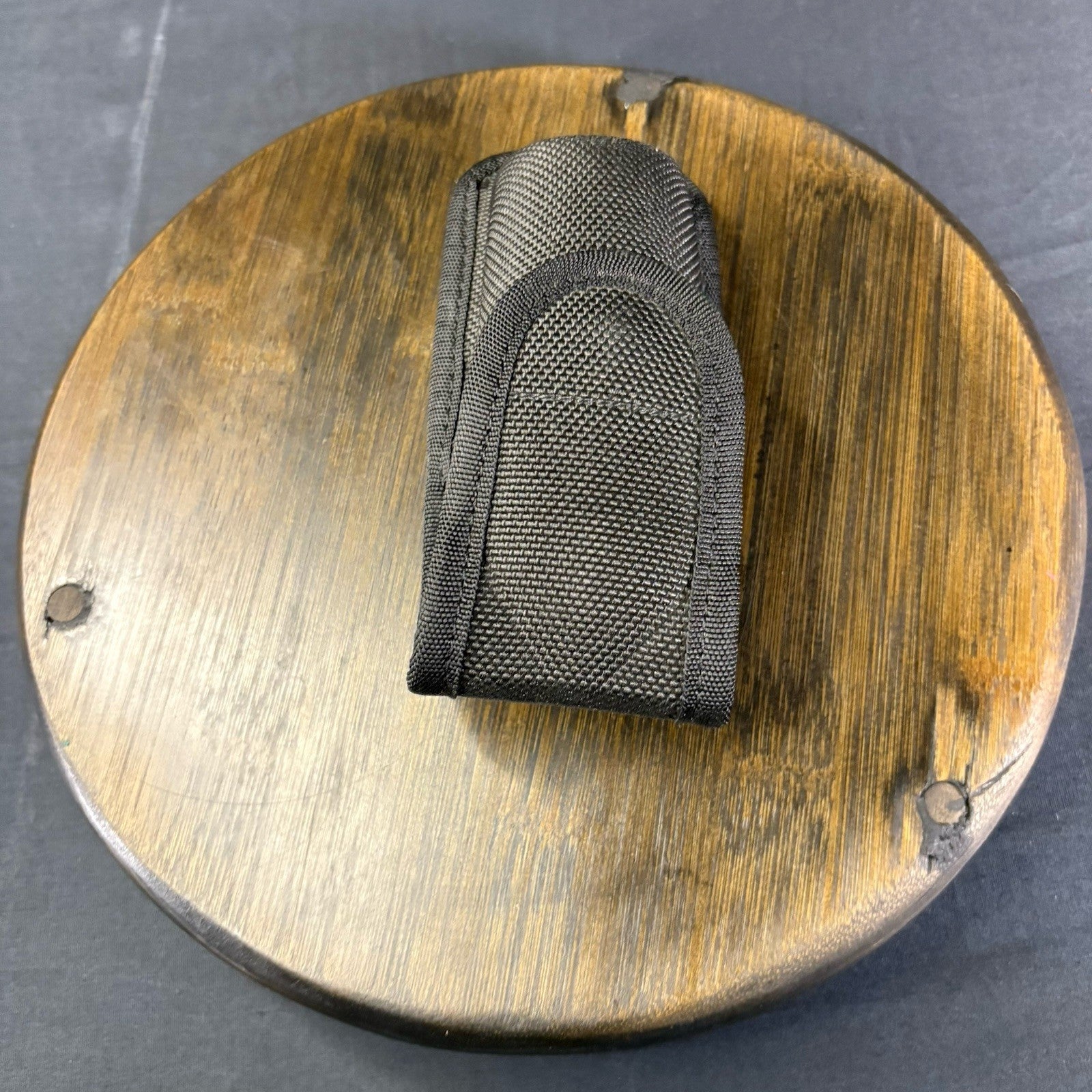 Bianchi  7307 Series AccuMold Mace/Pepper Spray Holder Small Black Hidden Snap3