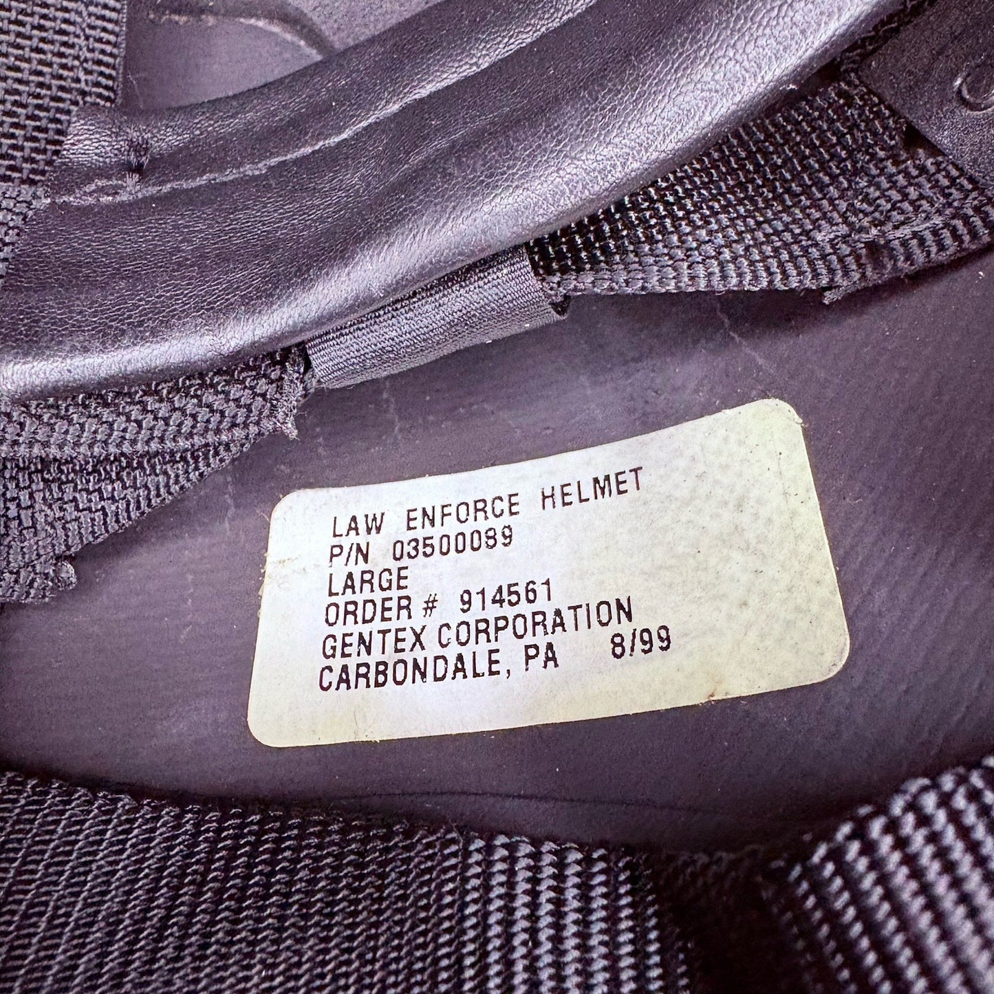 Gentex IIIA (3A) Ballistic Helmet Removable Protech Face Shield Size Large5