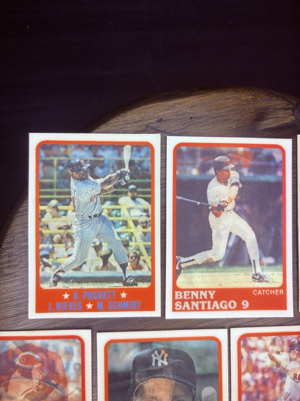 Vintage 1988 Hologram Sportflics (Lot of 7) Rare High Grade Card BO JACKSON7