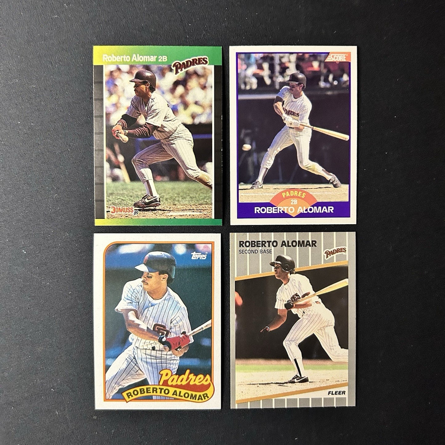 Roberto Alomar (Lot Of 4) Trading Cards #246, #206, #232, #2990