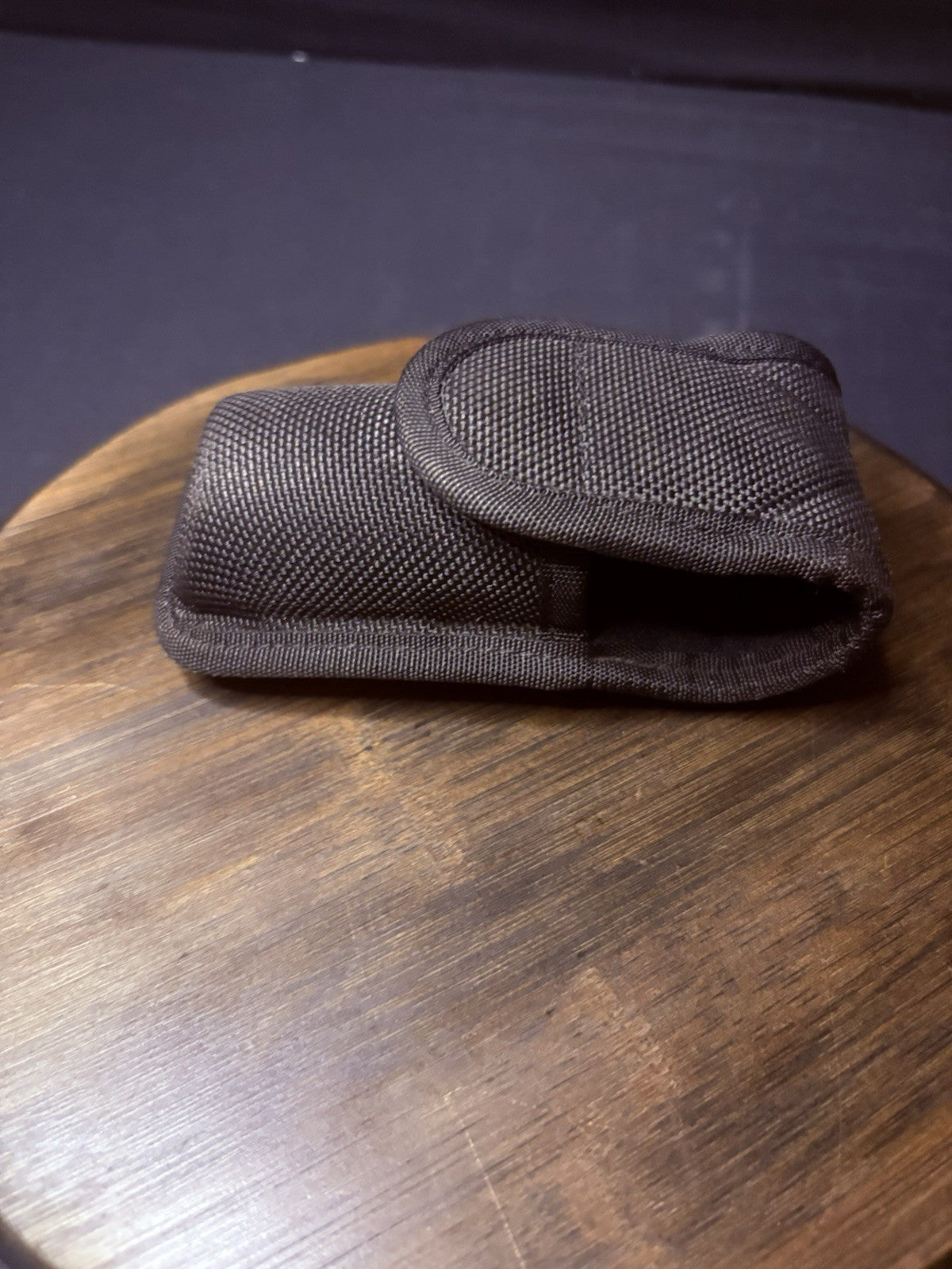 Bianchi  7307 Series AccuMold Mace/Pepper Spray Holder Small Black Hidden Snap4