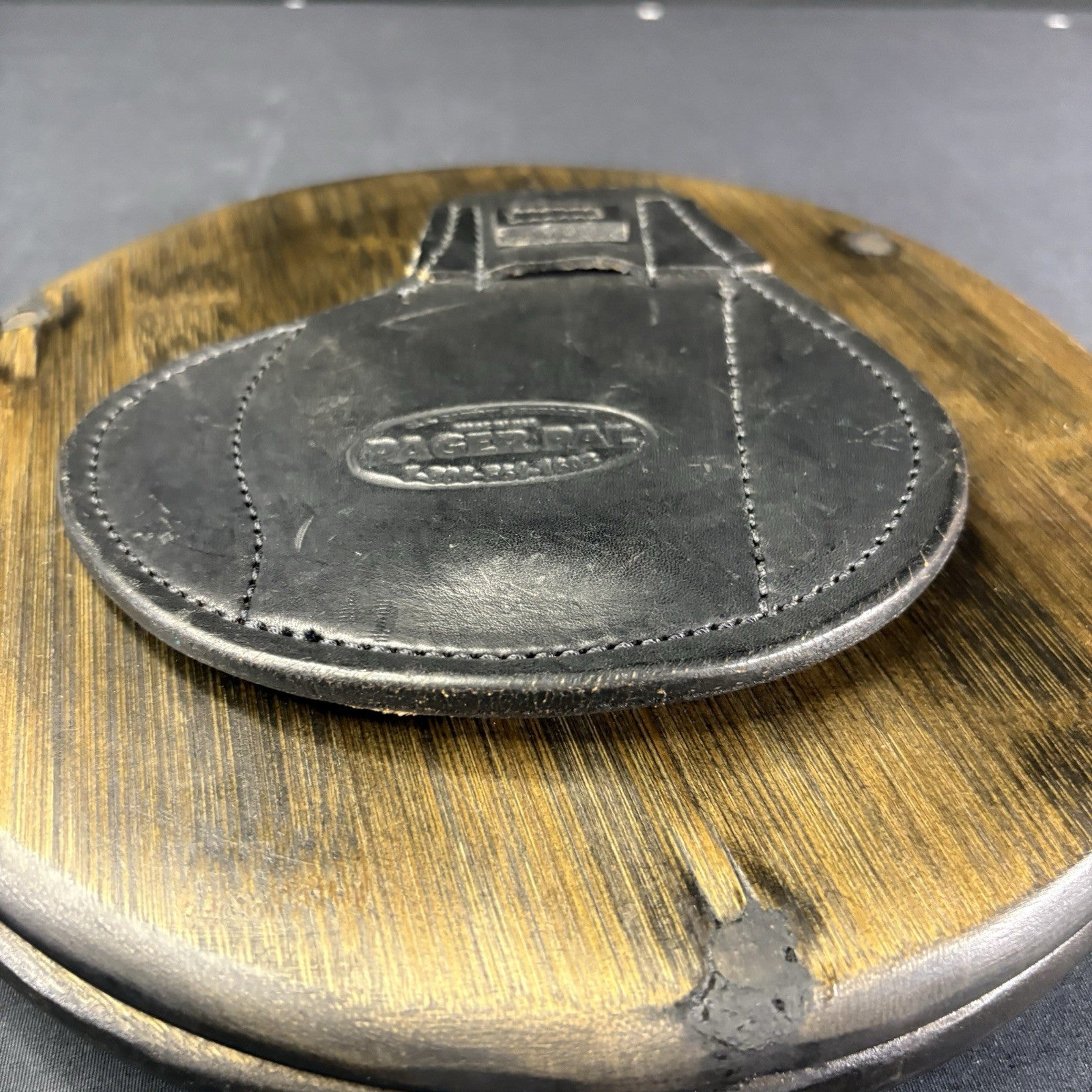 VTG Black Pager Pal Concealed Carry Genuine Leather Holster Right Handed7