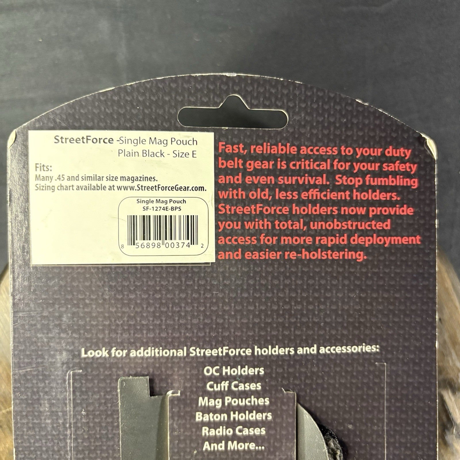 Leather Magazine Pouch ~Spring Loaded~ Carrier (.45 Acp) Rapid Deployment Gear8