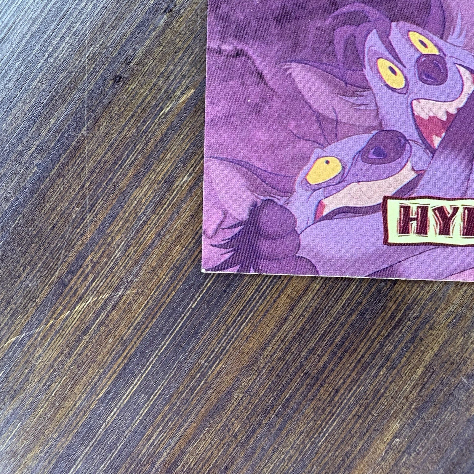 1994 SkyBox The Lion King Series 1 & 2 #75 Hyenas High Grade, See Photos2