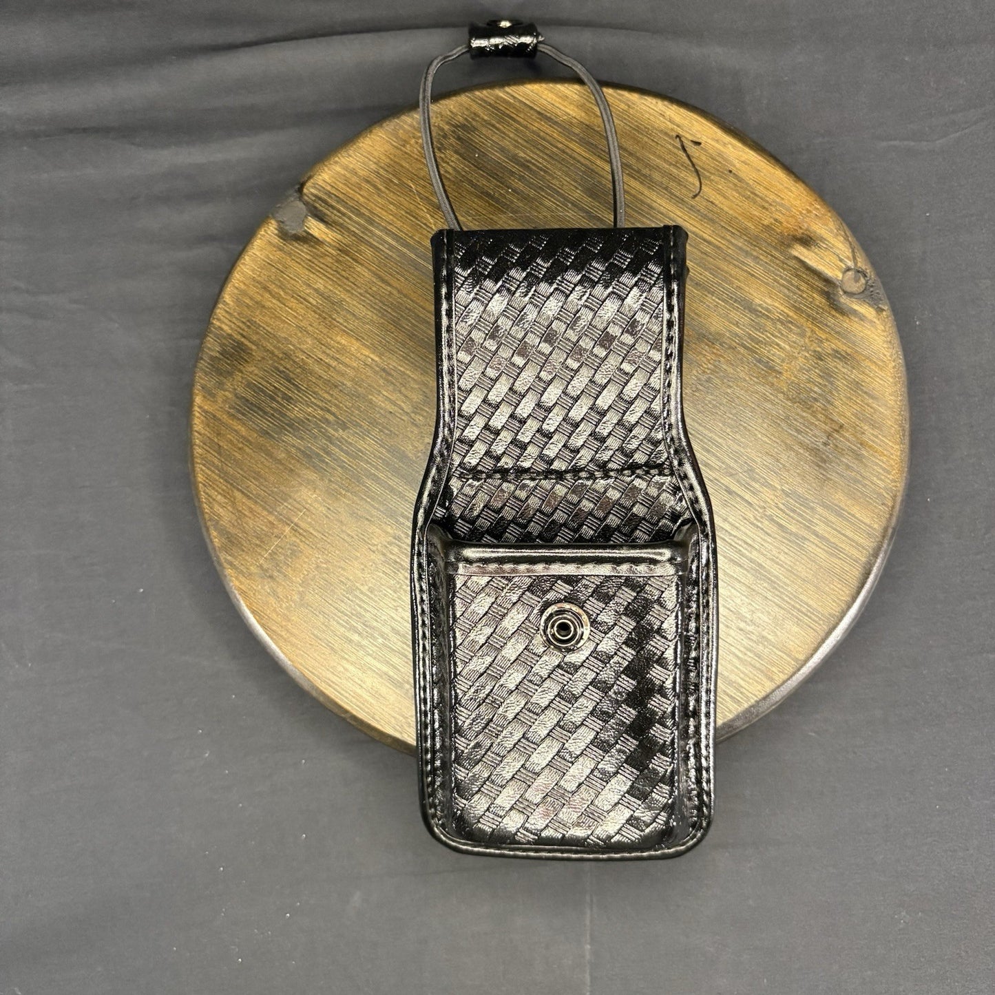 Bianchi Universal Radio Holder Swivel Back Accumold Elite Leather Basket Weave5