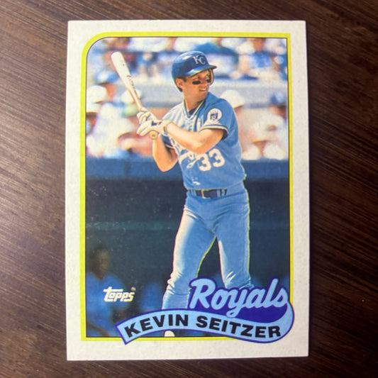 1989 Topps #670 Kevin Seitzer High Grade See Photos0