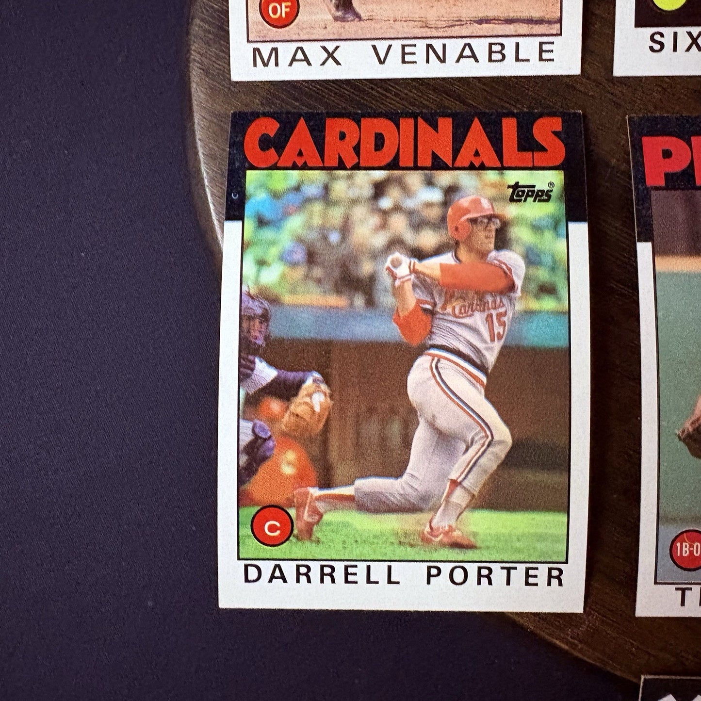 1986 Topps High Grade Baseball Cards (7 Card Lot)3