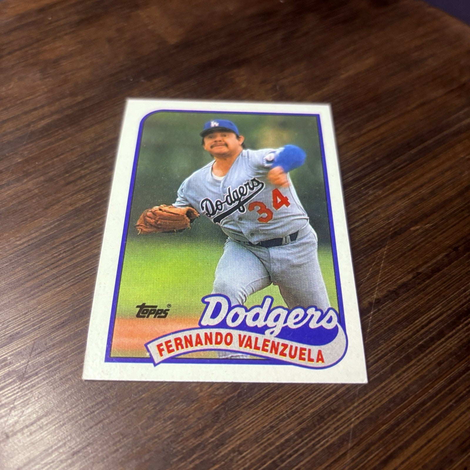 1989 Topps  #150 Fernando Valenzuela, LA Dodgers, EX/NM Cond.2