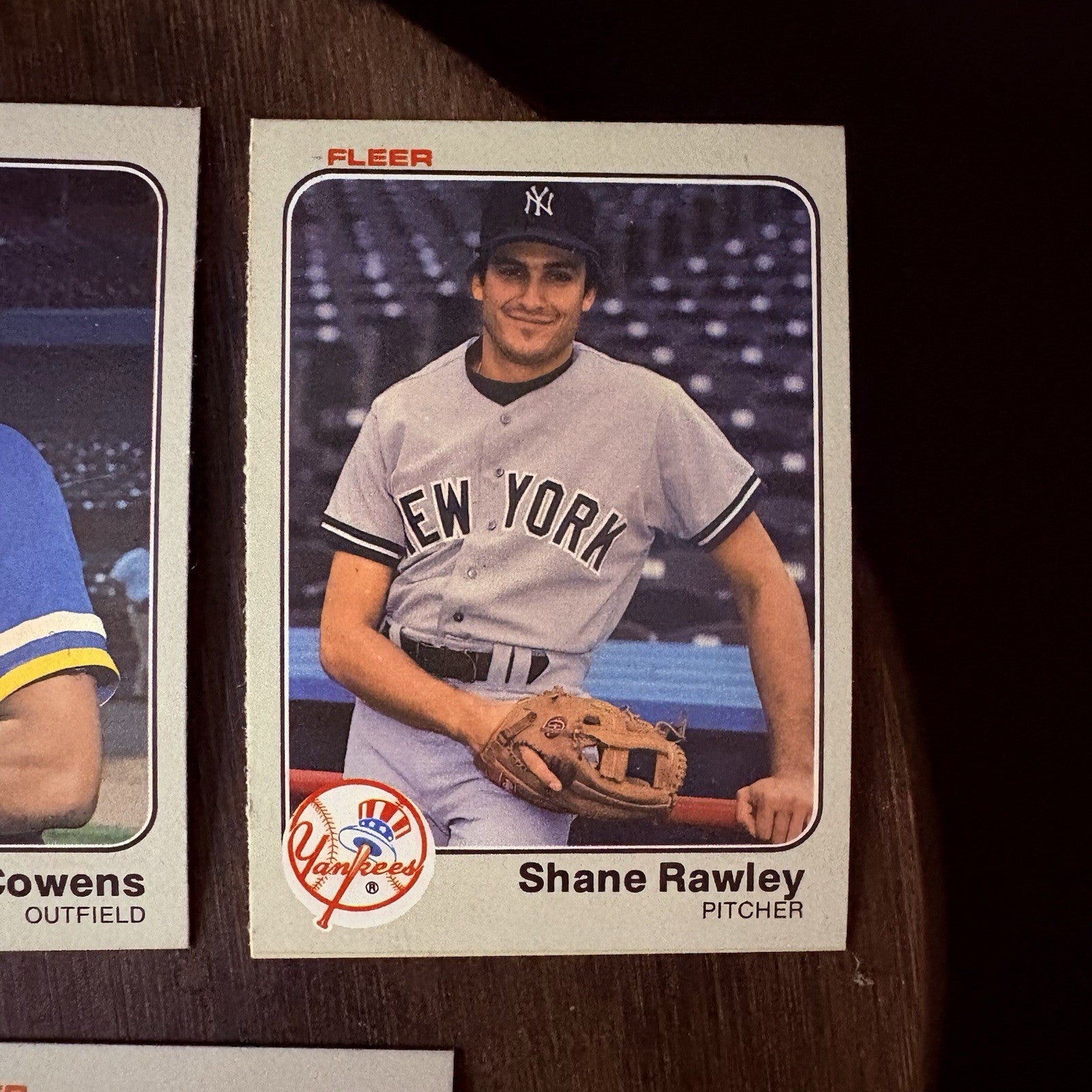 1983 Fleer High Grade MLB Baseball Card Lot #404, #477, #394, #14, #3046