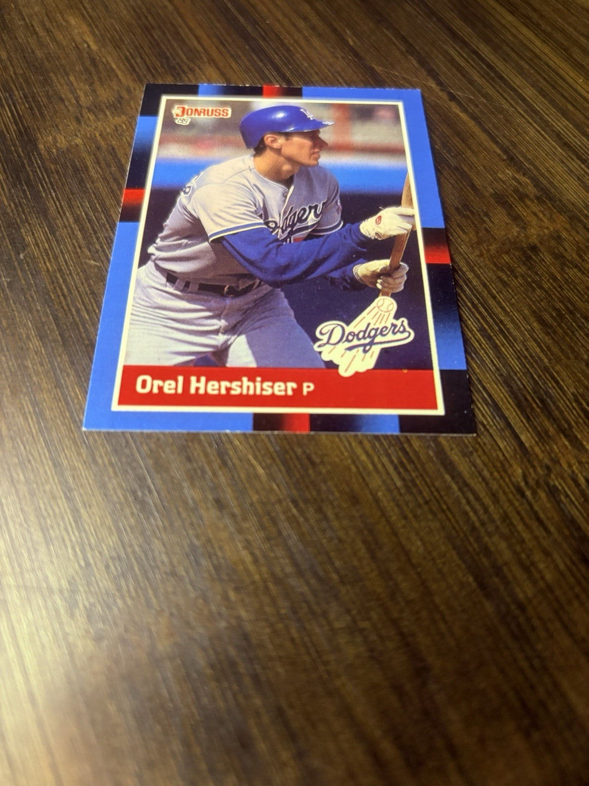 Orel Hershiser Pitcher Los Angeles Dodgers Donruss 1988 Card #942