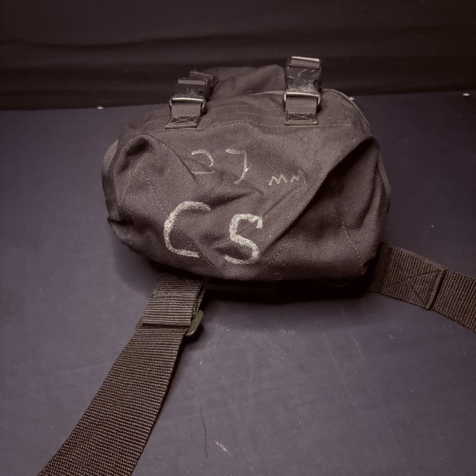 Gas Mask Or Large Utility Pouch EMT Tactical Military Hunting Black Nylon Case11