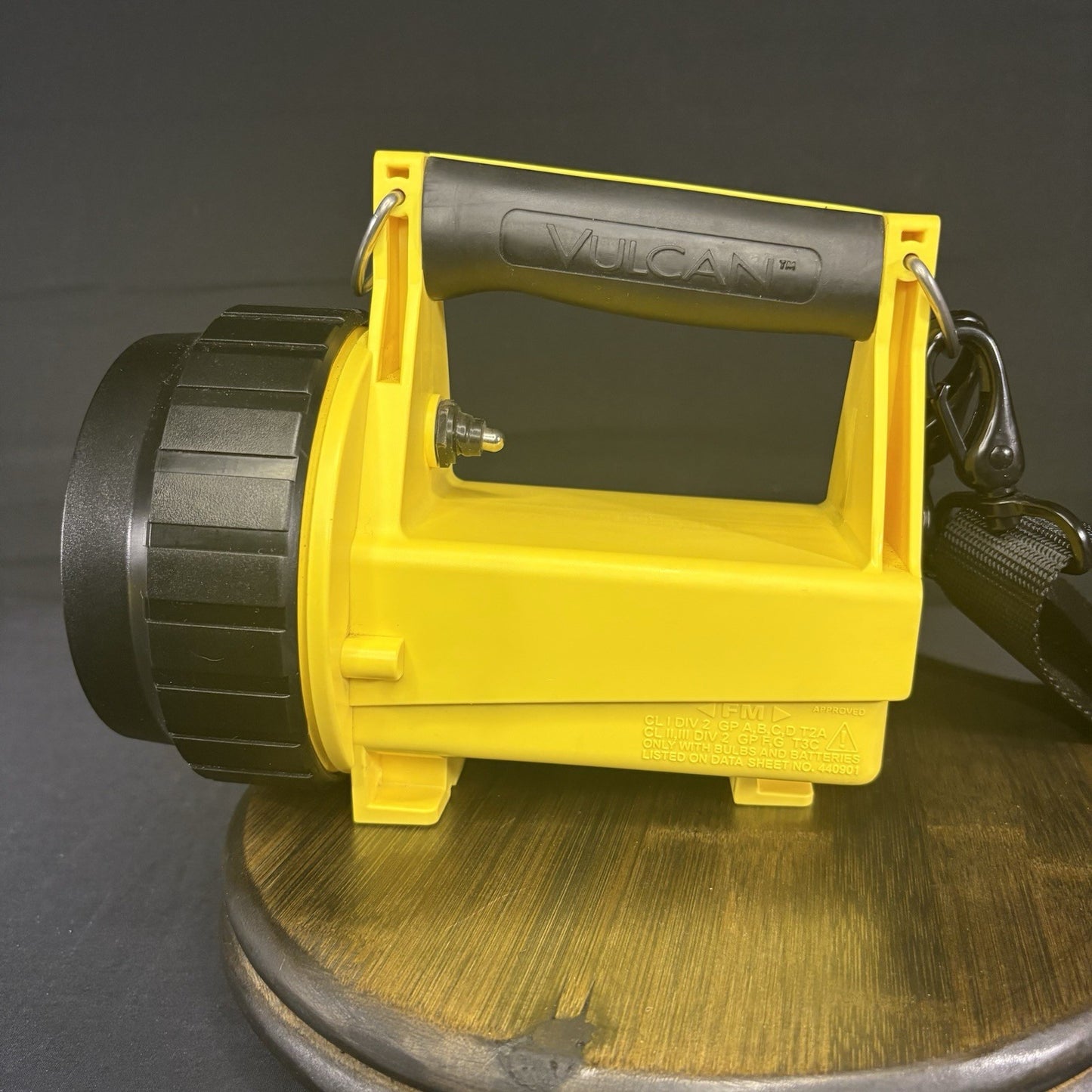 Streamlight Vulcan Flashlight ~Yellow~ Car Charger ~NEEDS NEW BATTERY~ USA Made6