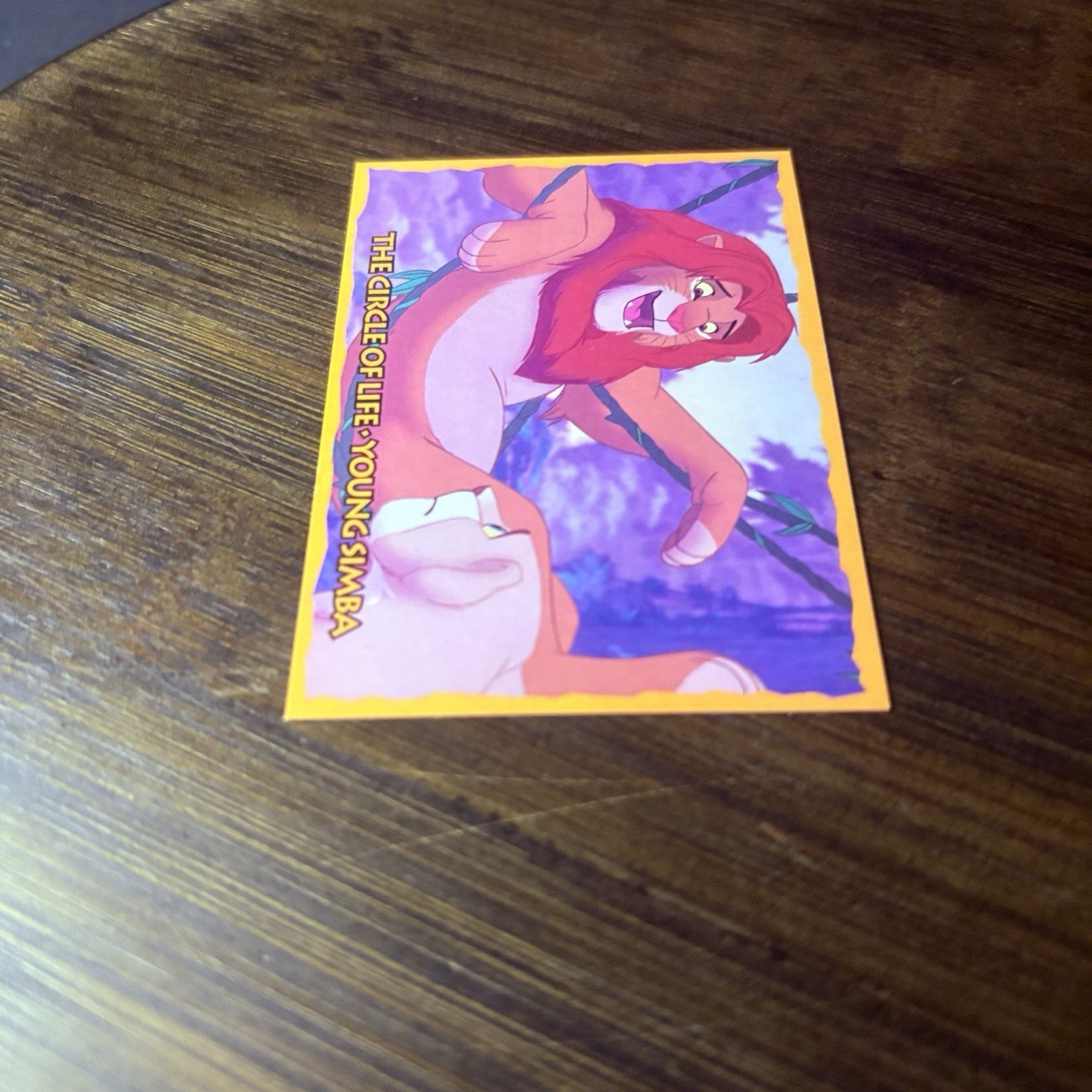 1994 SkyBox The Lion King Series 1 & 2 #79 The Circle of Life - Young Simba7