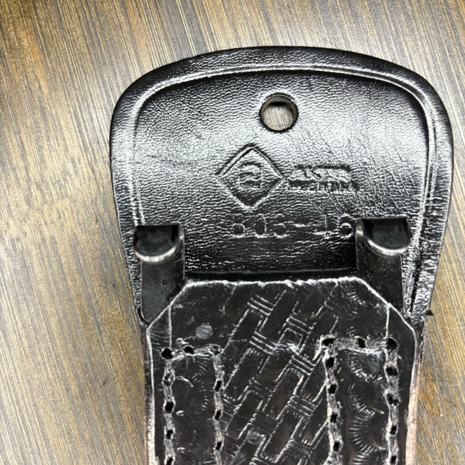 Aker Duty Belt Size 46” Sam Browne Leather ~USA Made~ Model: B03-466