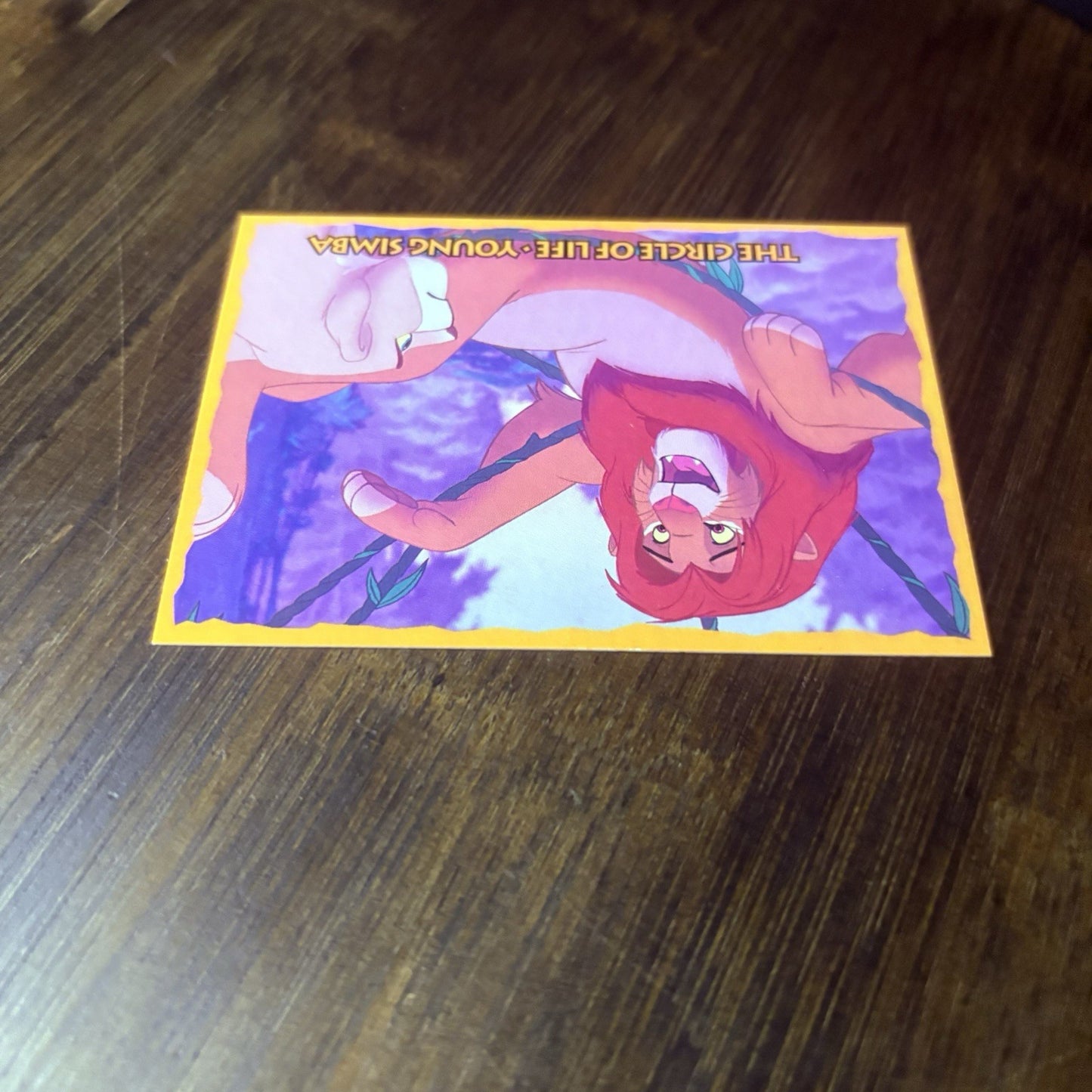 1994 SkyBox The Lion King Series 1 & 2 #79 The Circle of Life - Young Simba8