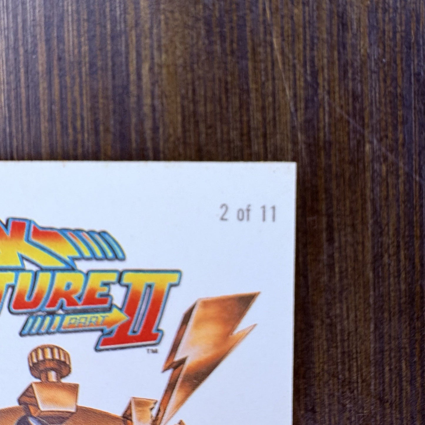 1989 Topps Back to the Future Part II Sticker #2 High Grade Card, See Photos4