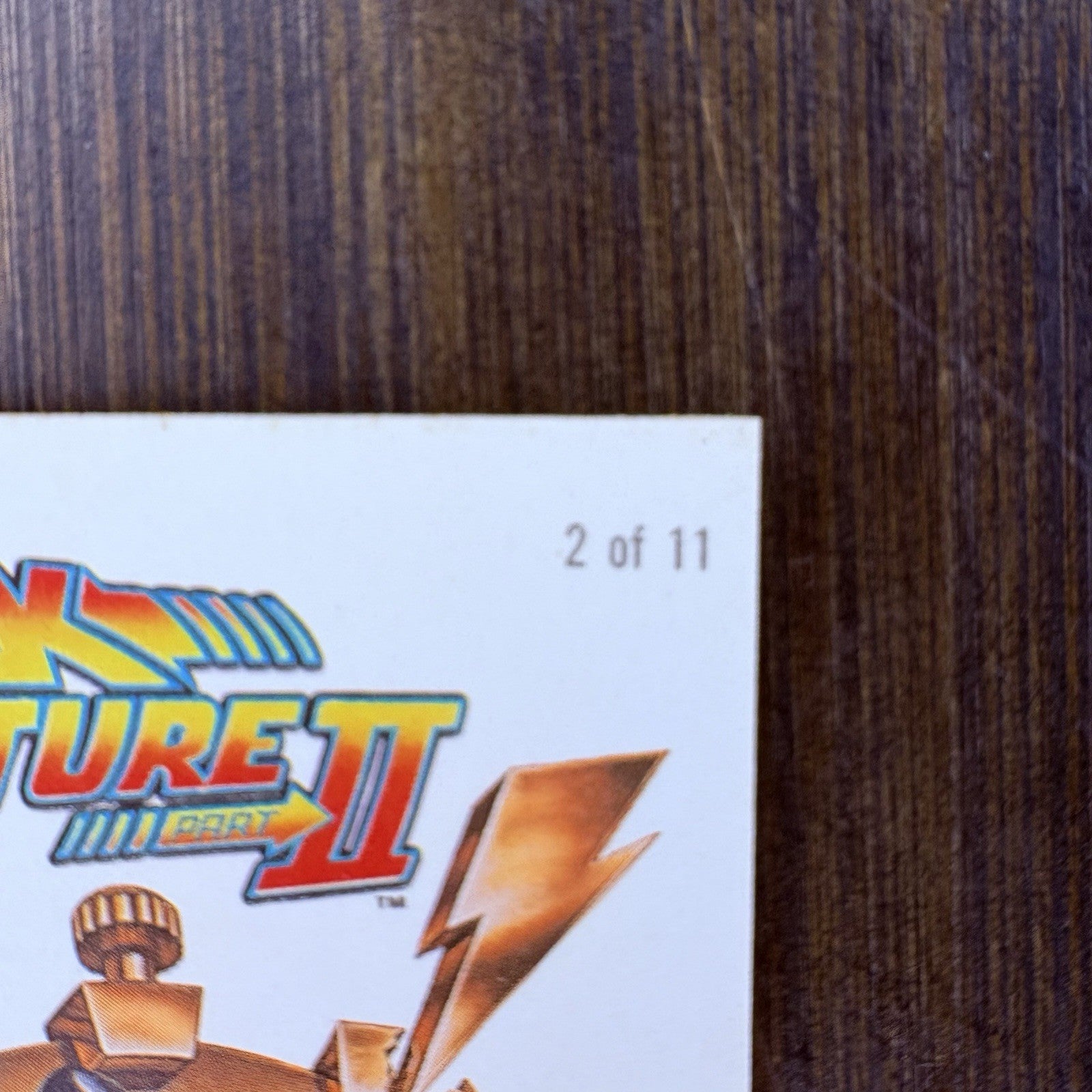 1989 Topps Back to the Future Part II Sticker #2 High Grade Card, See Photos4
