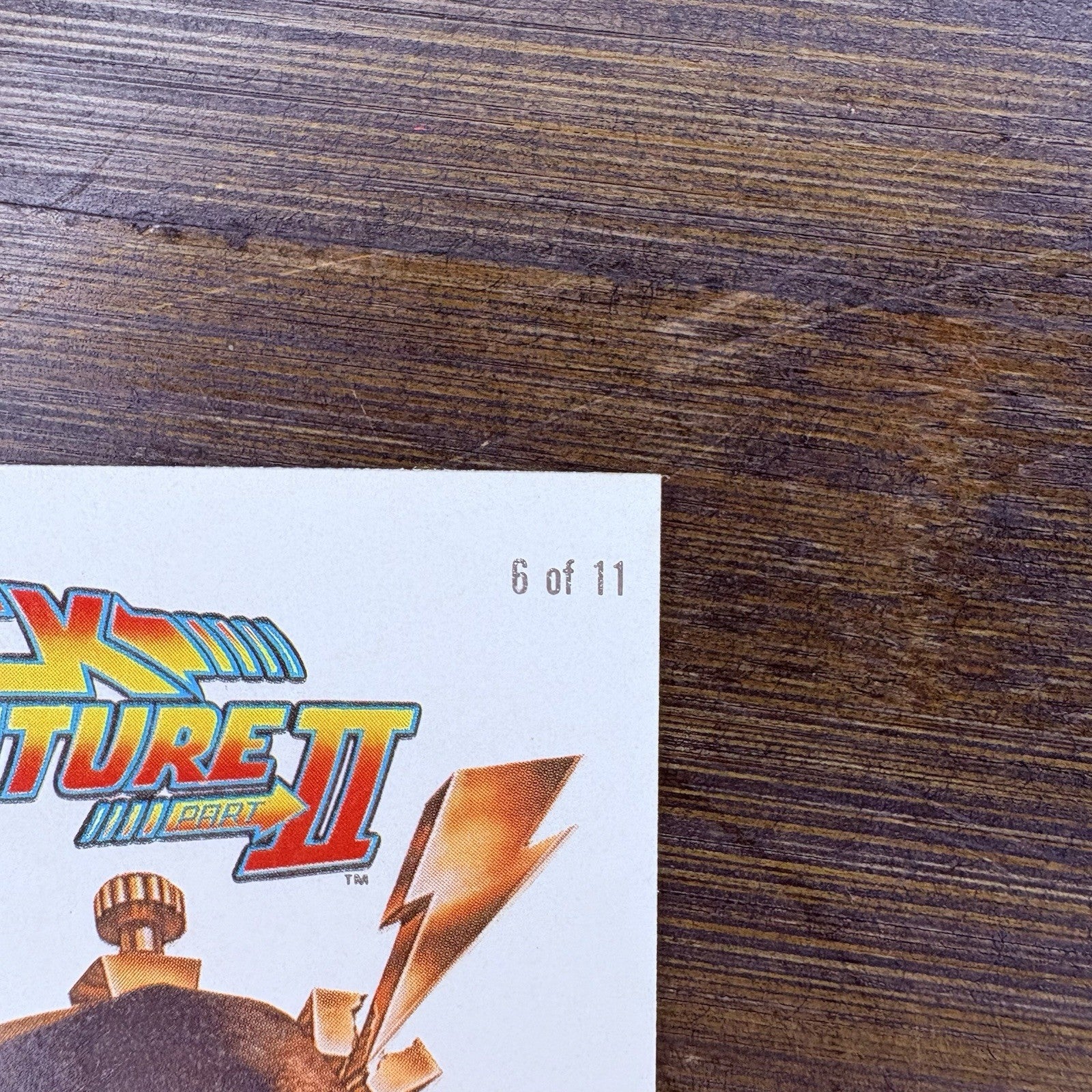 1989 Topps Back to the Future II Sticker Card #6 of 11, High Grade See Photos4