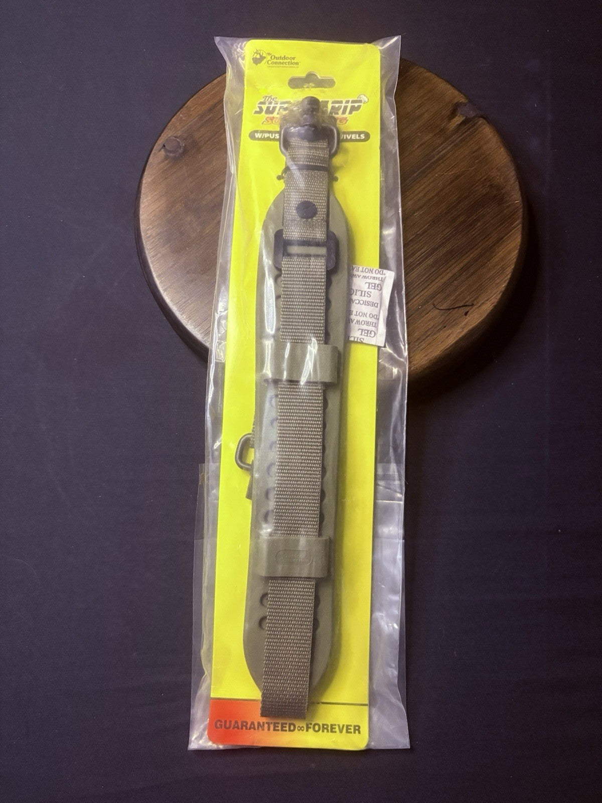 Super Grip Rifle Sling w/Push Button QD Swivels By The Outdoor Connection, Tan3