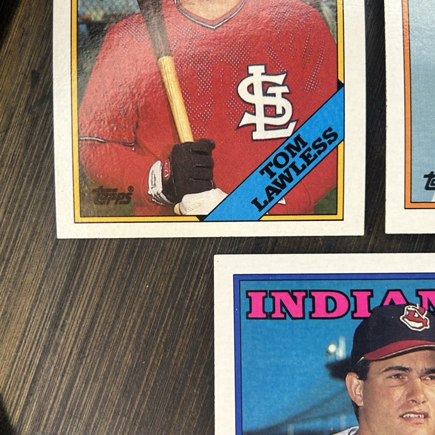 1988 Topps High Grade Cards #183, #383, #722, #533, #721 MLB Baseball (Lot Of 5)6