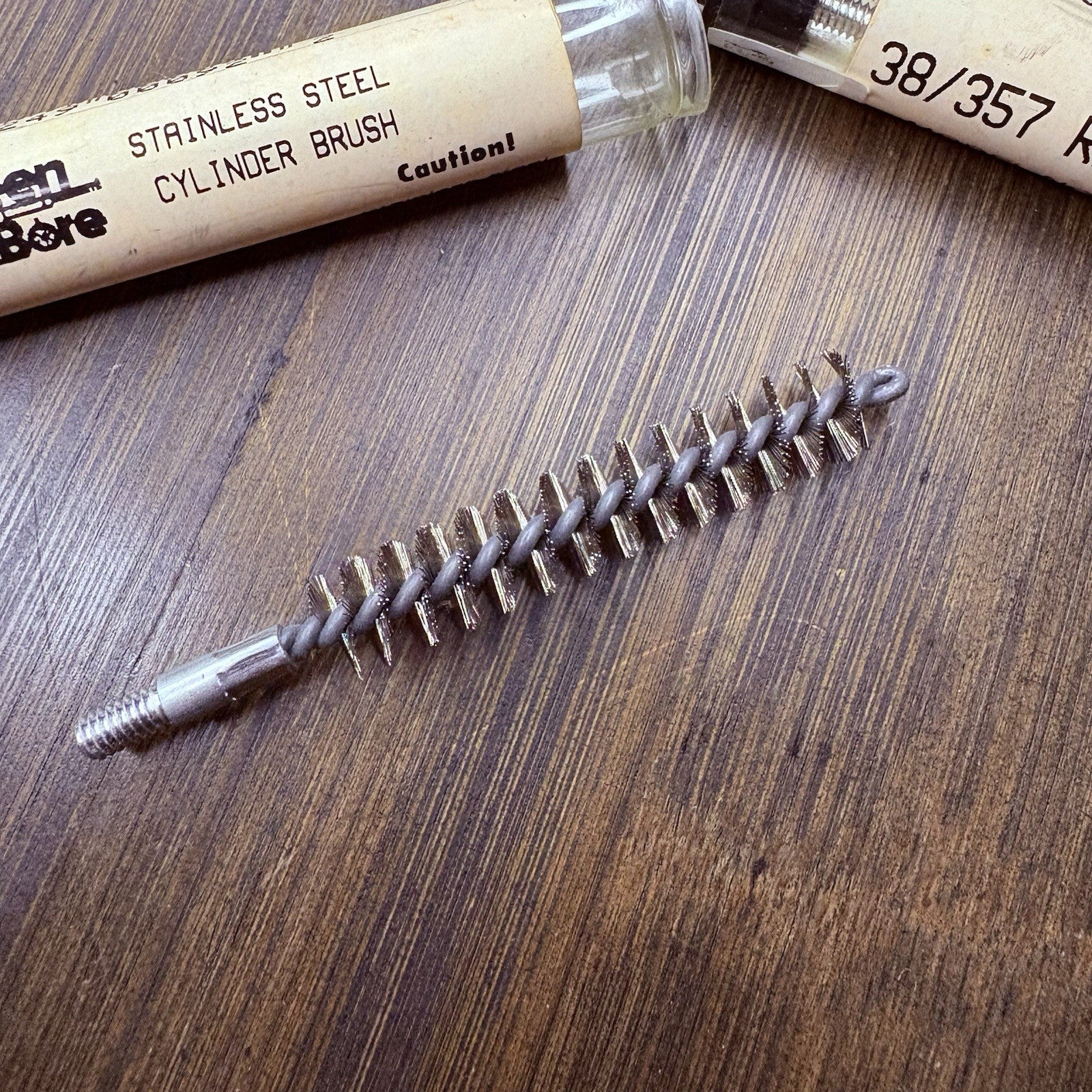 (2 PACK) KleenBore 38/357 Revolver Cylinder Stainless Steel Brushes2