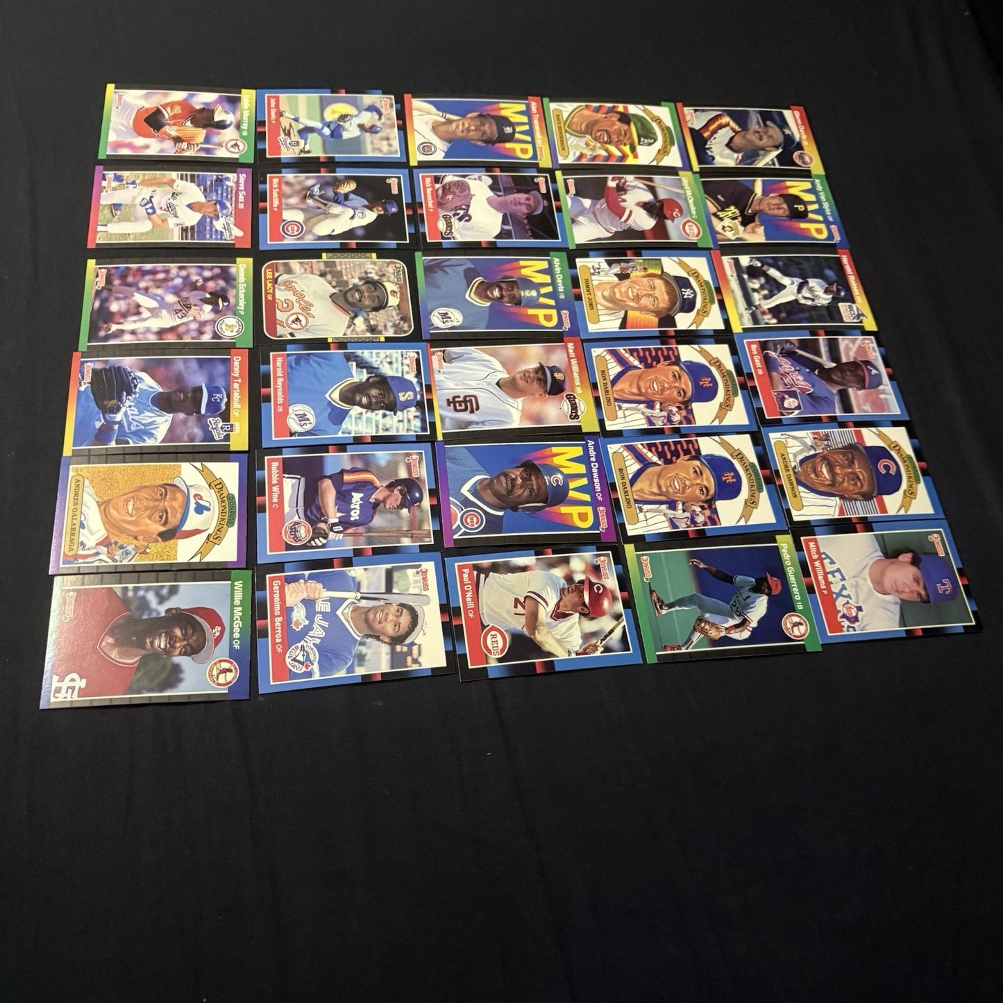 1988 Donruss Baseball Lot Of (30) Cards All High Grade See Photos9