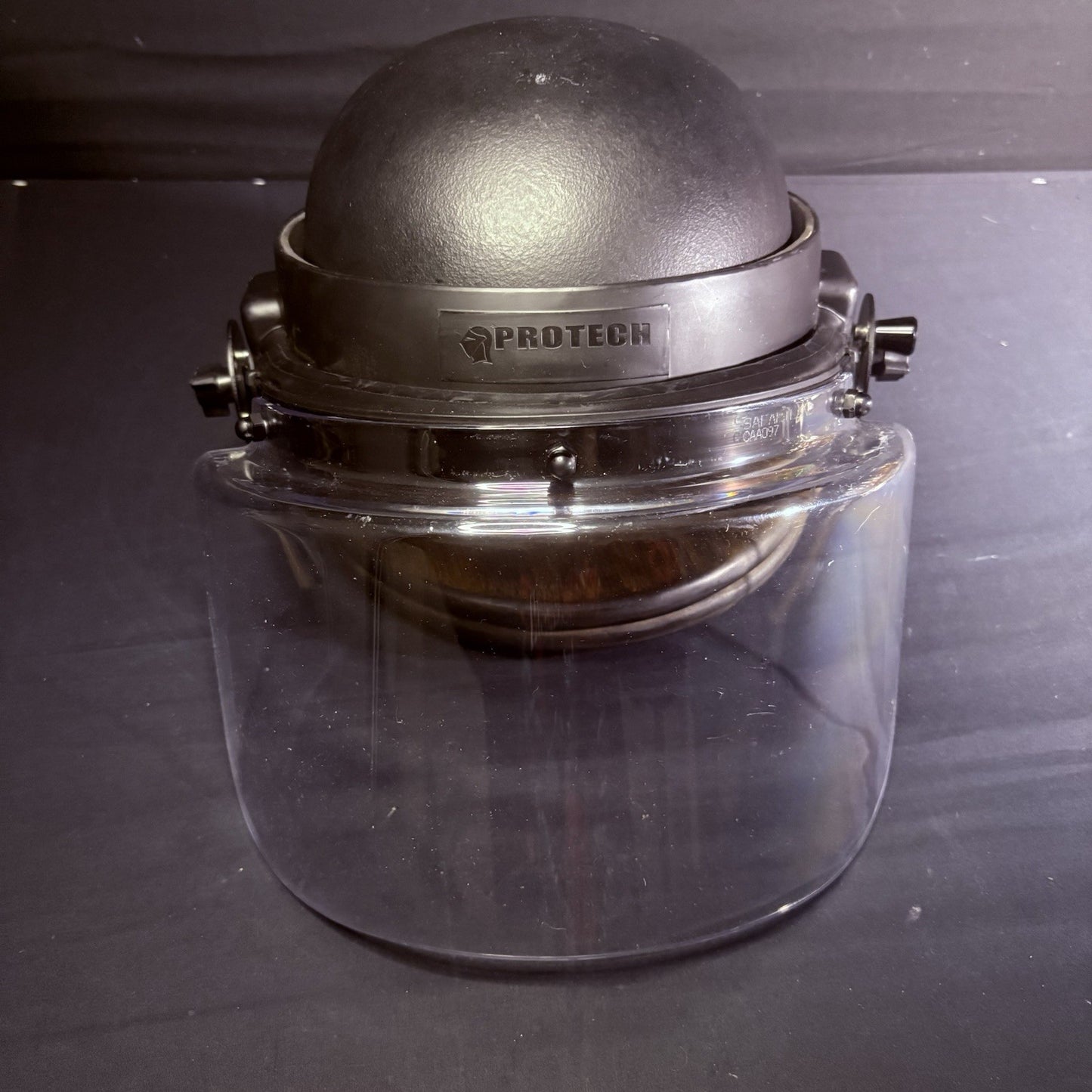 USI IIIA (3A) Ballistic Helmet Removable Face Shield Size Large Bullet Proof1