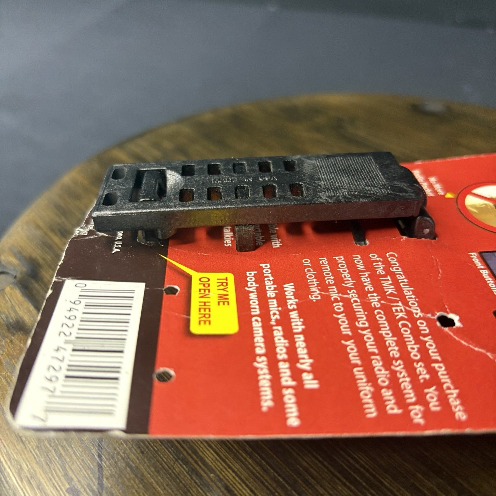 TEK Tactical Radio Klip Police Compatible with Most Radio w/clip5