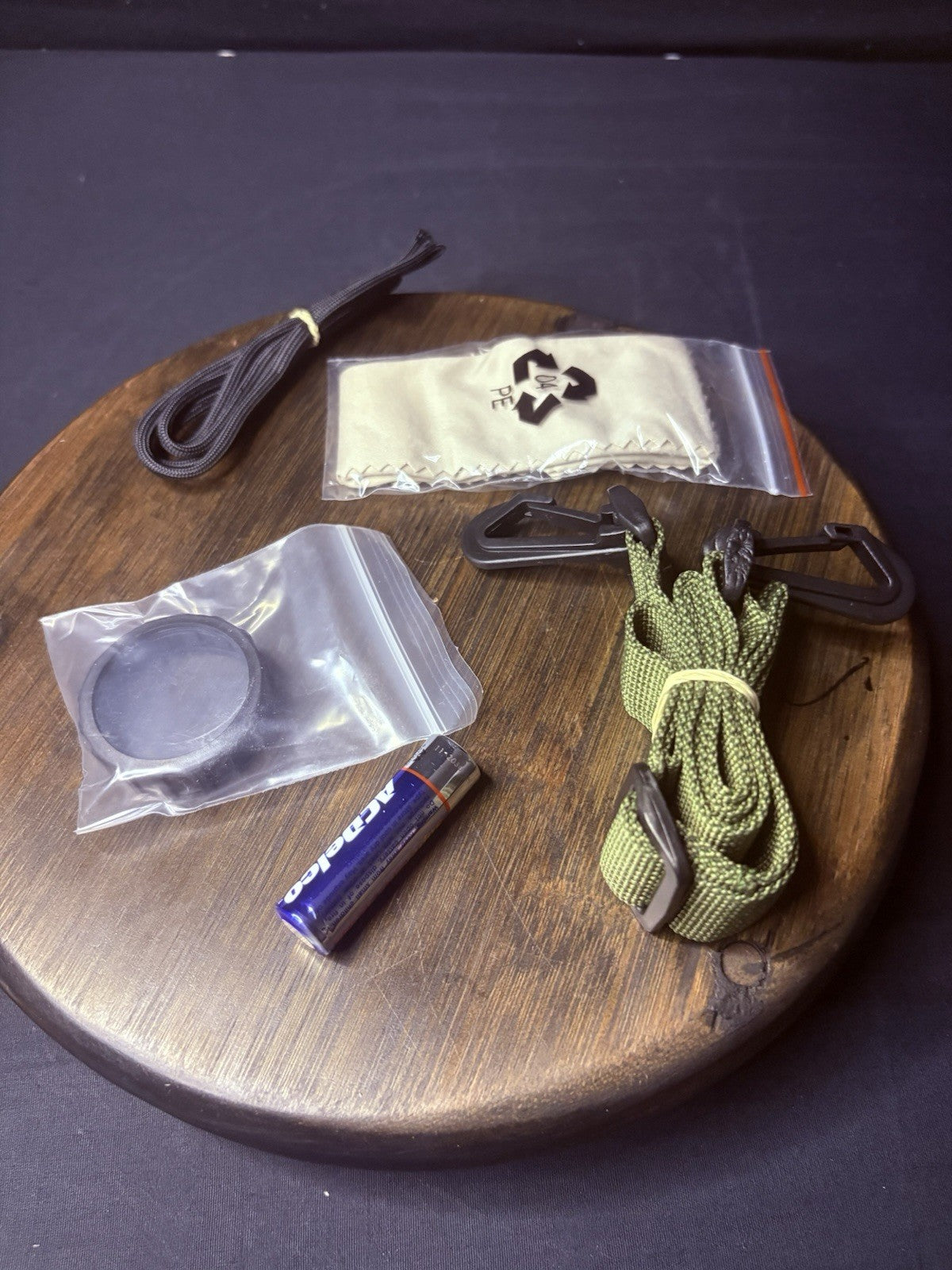 NVG Accessories Bag w/ Strap, Battery, Lens, Cloth3