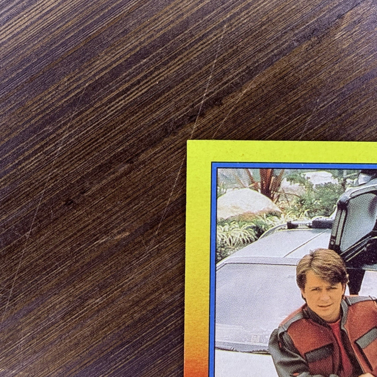 1989 Topps Back to the Future II #87 "Michael J. Fox Is Marty McFly" High Grade5