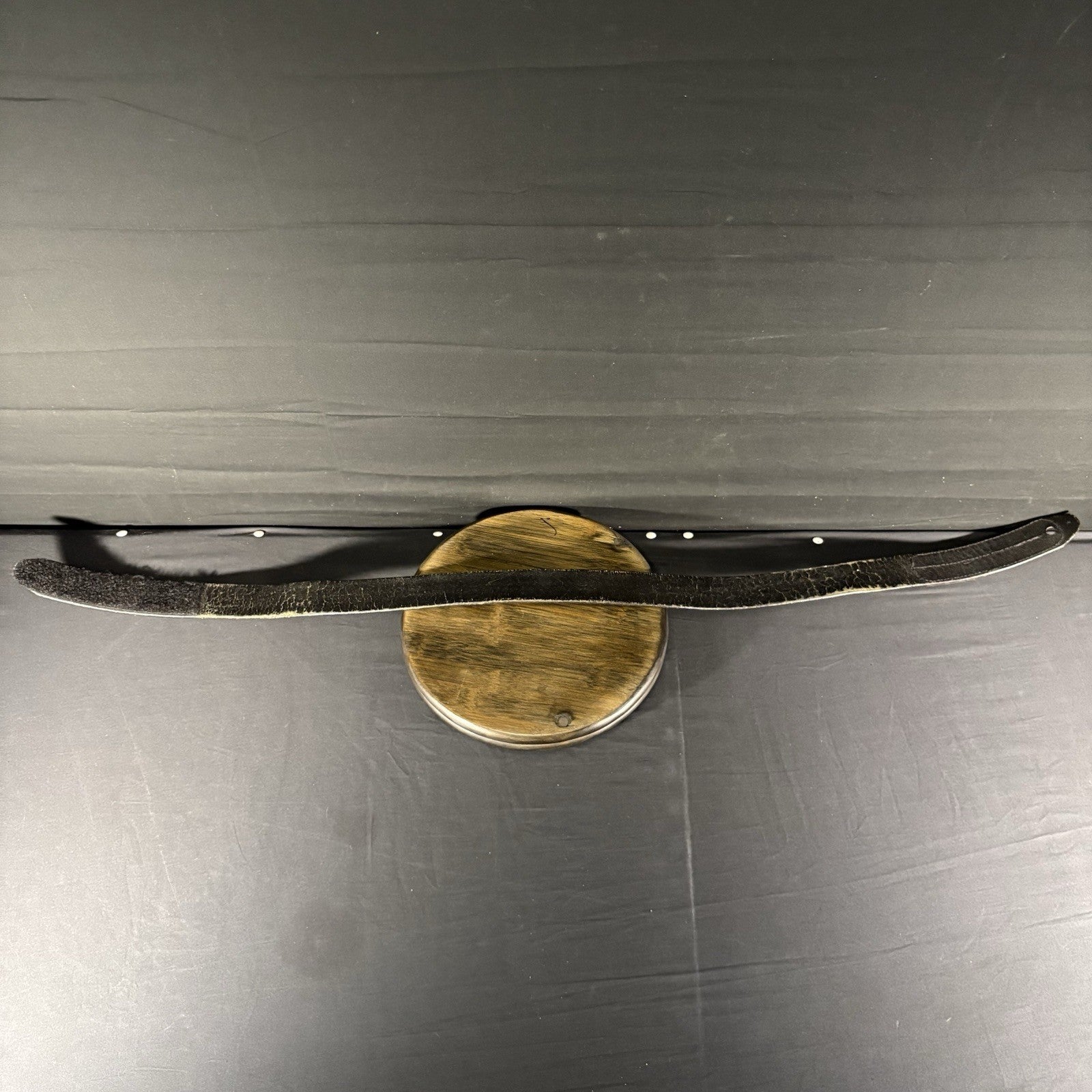 Bianchi  Buckless Duty Belt 34" Waist Black Basket Weave Leather7