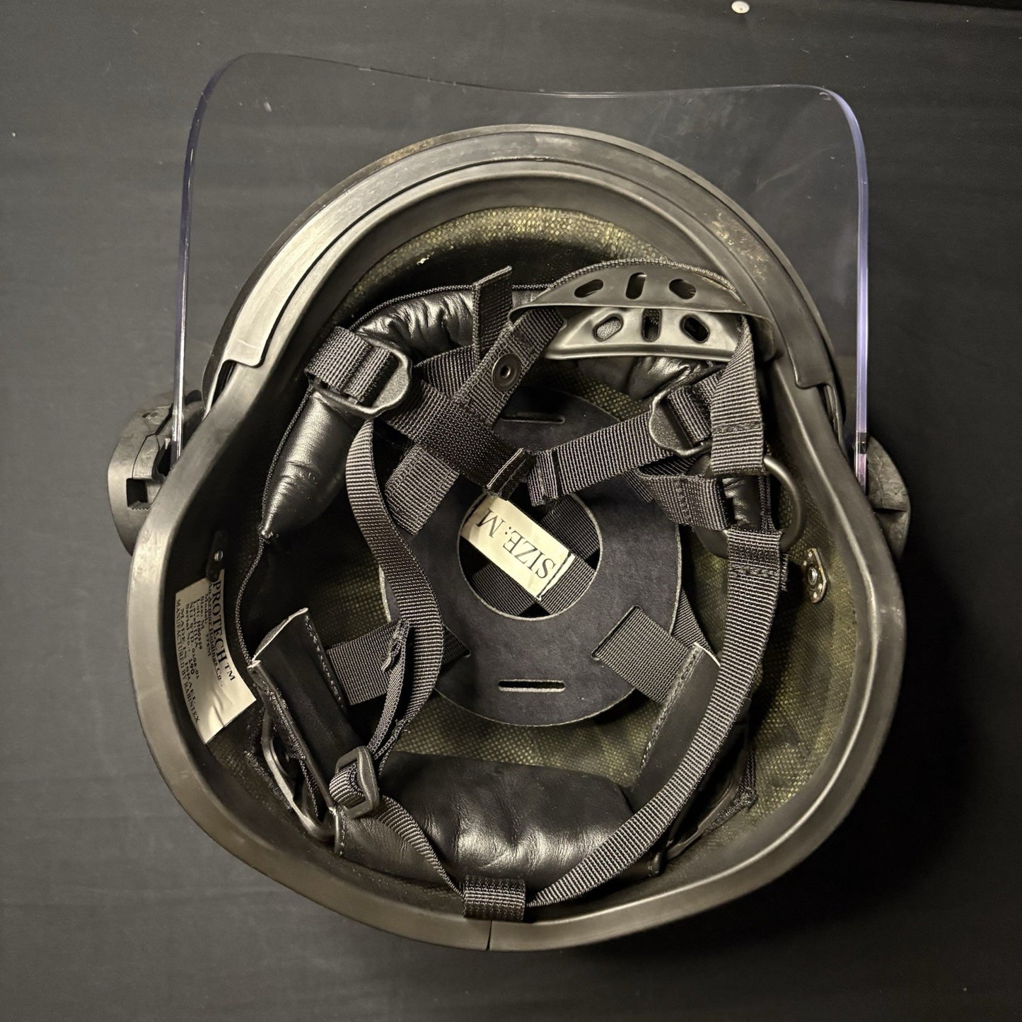 Protech Ballistic 3A(IIIA) Helmet Removable Face Shield Size Medium Bullet Proof13