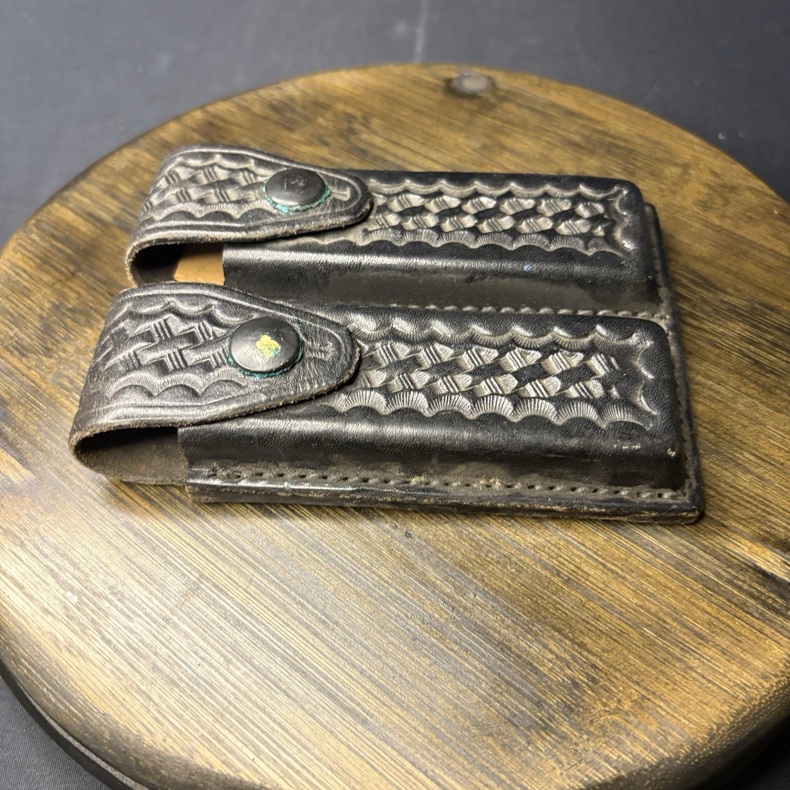 Tex Shoemaker Double Magazine Carrier Leather 3906 4013 P7M8 P225 Single Stack 92