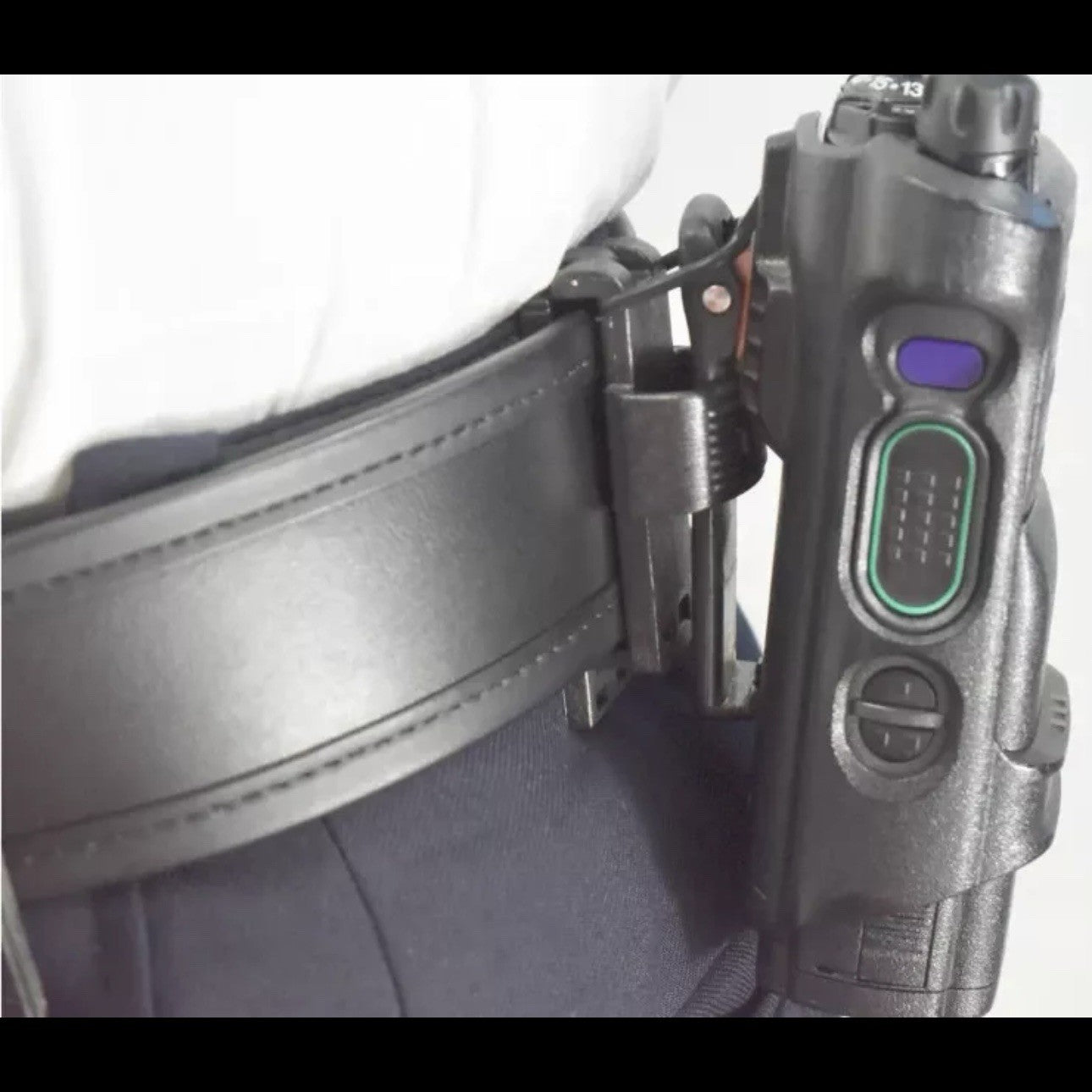 TEK Tactical Radio Klip Police Compatible with Most Radio w/clip2