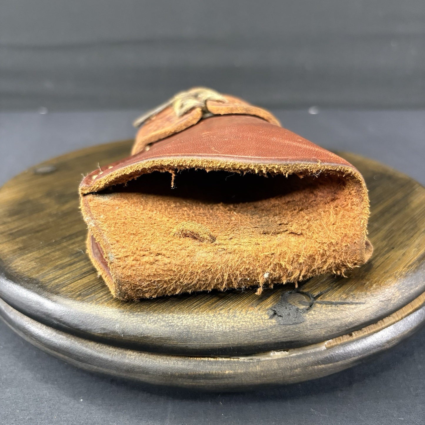 Hand Made Leather Single Action Revolver Holster Fits Up To 6” Left Hand Draw8