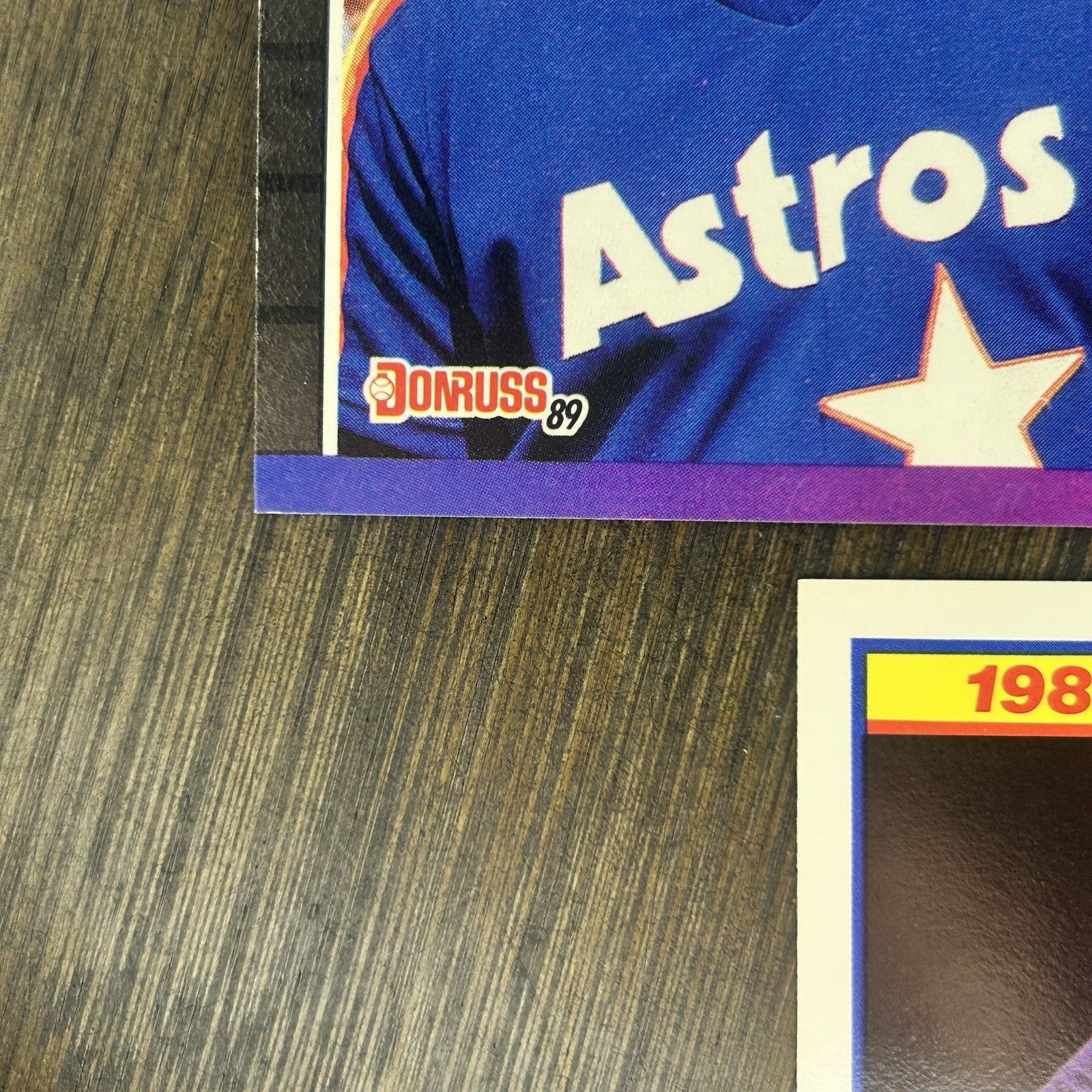 (3) 1989 Cameron Drew "Rated Rookie" Lot #30 & #643  Houston Astros5
