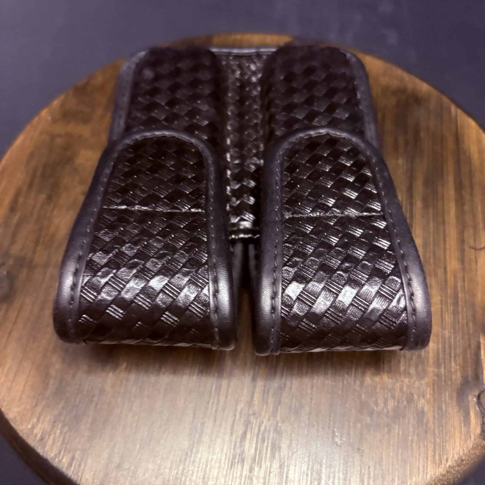 Bianchi Magazine Pouch Carrier Size 1 (10mm & .45) Single Stack, Basketweave6